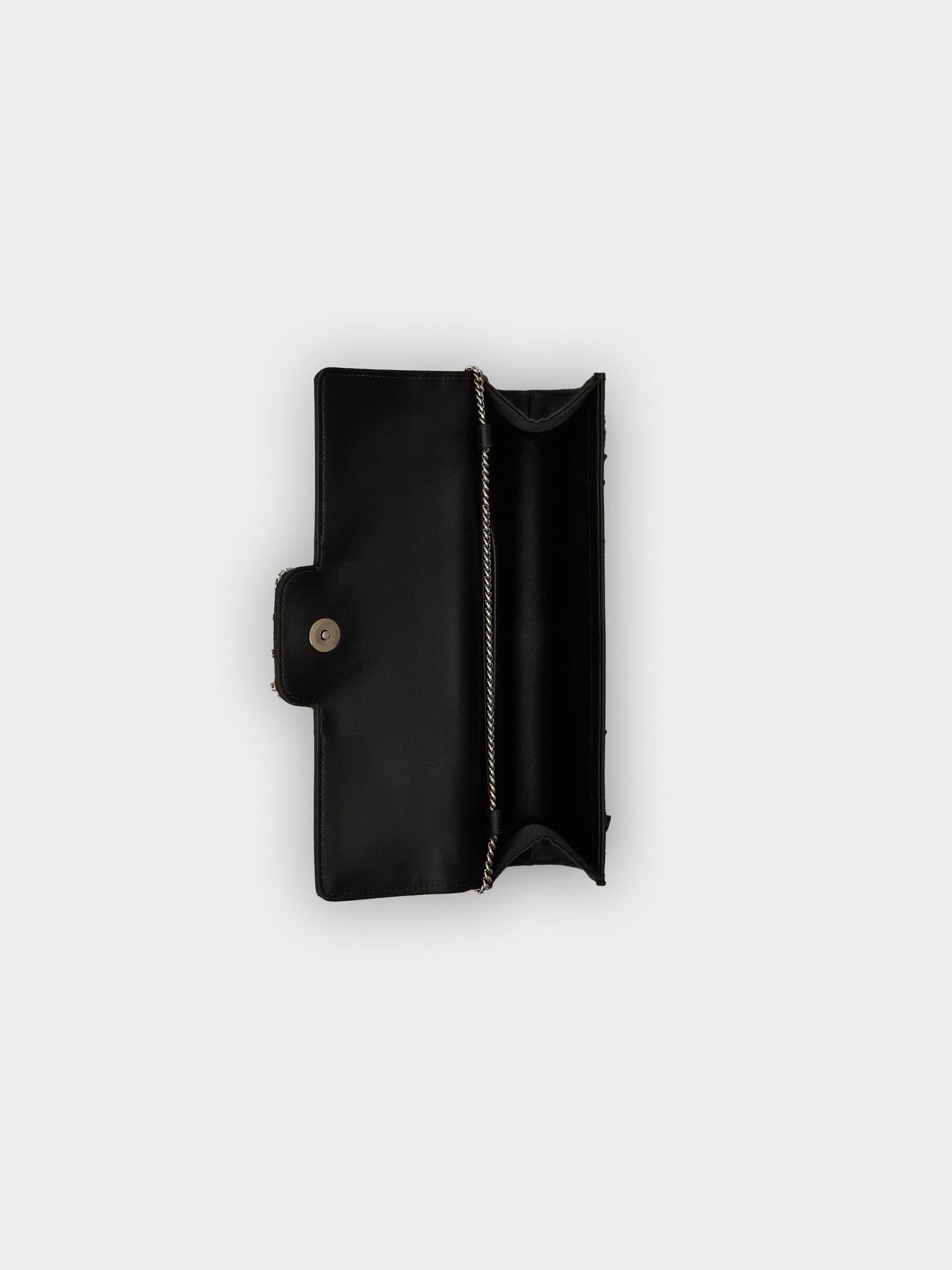 Efflorescence Clutch in satin - 4