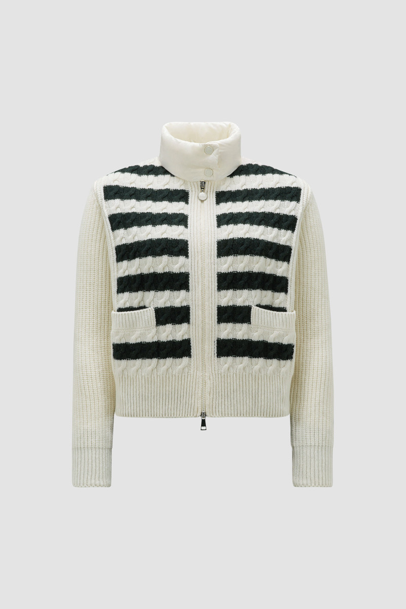 Padded Wool Cardigan 1