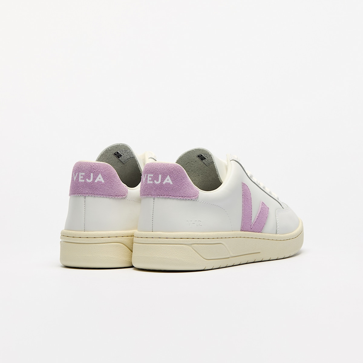 V-12 LEATHER WHITE ORCHID - 3