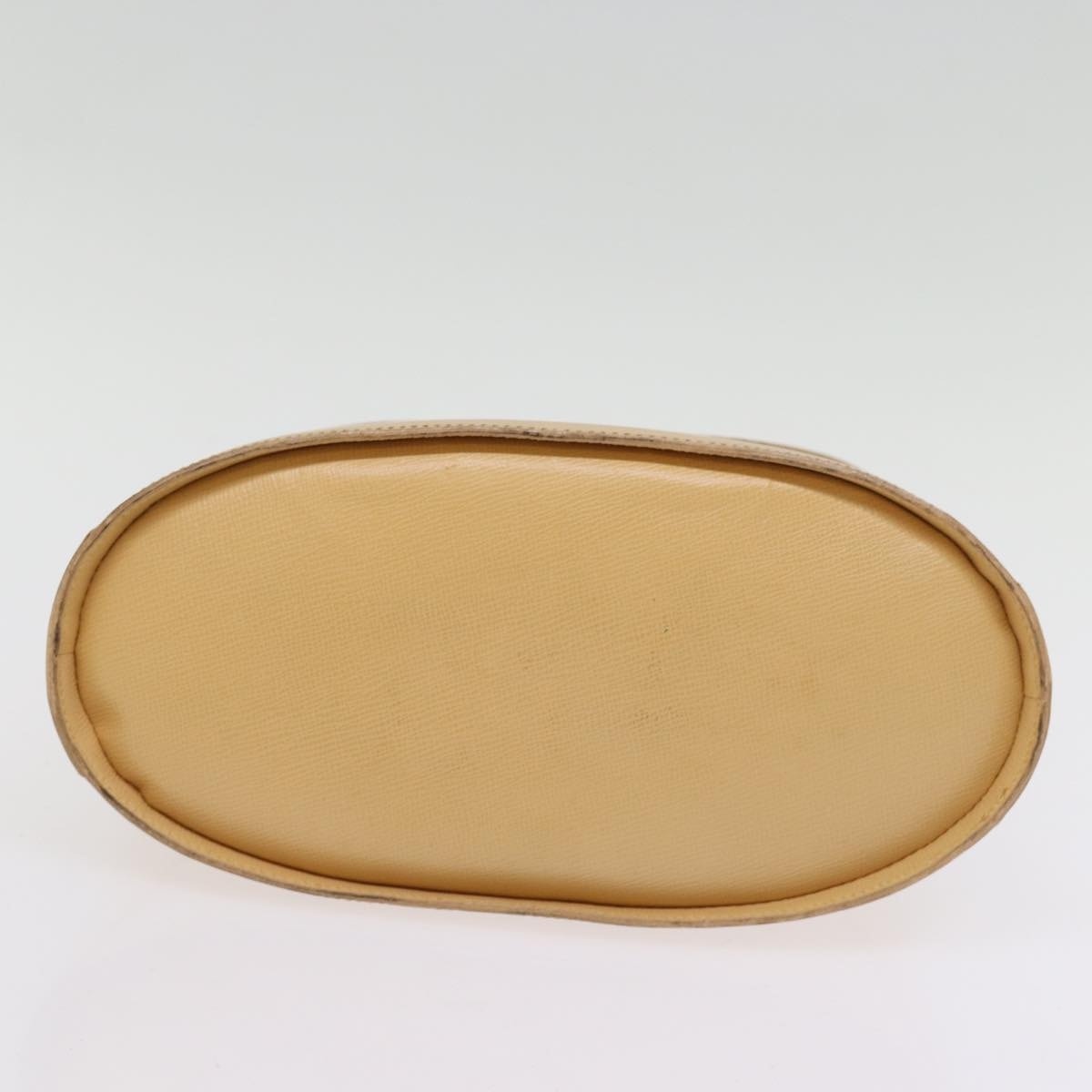 DIOR Hand Bag Leather Beige - 5