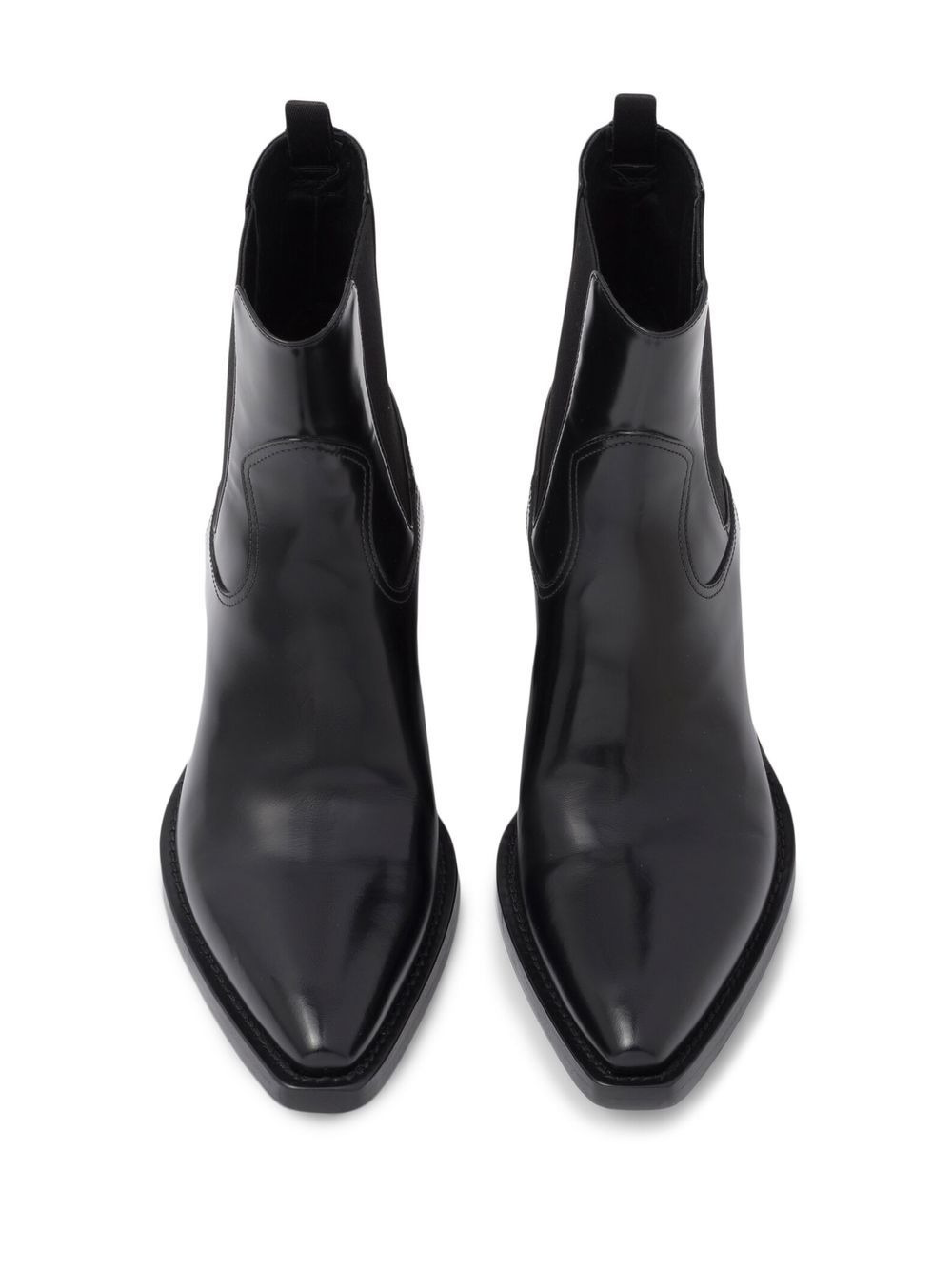 brushed leather Chelsea boots - 4