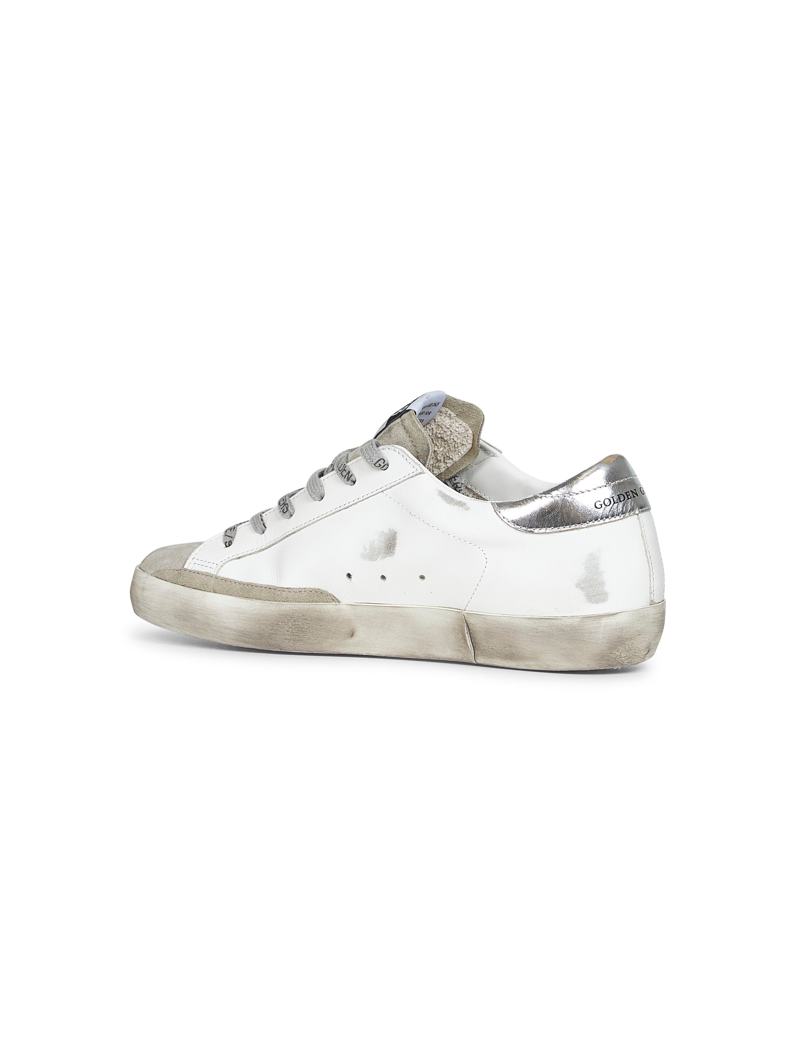 White leather Super-Star sneakers - 3