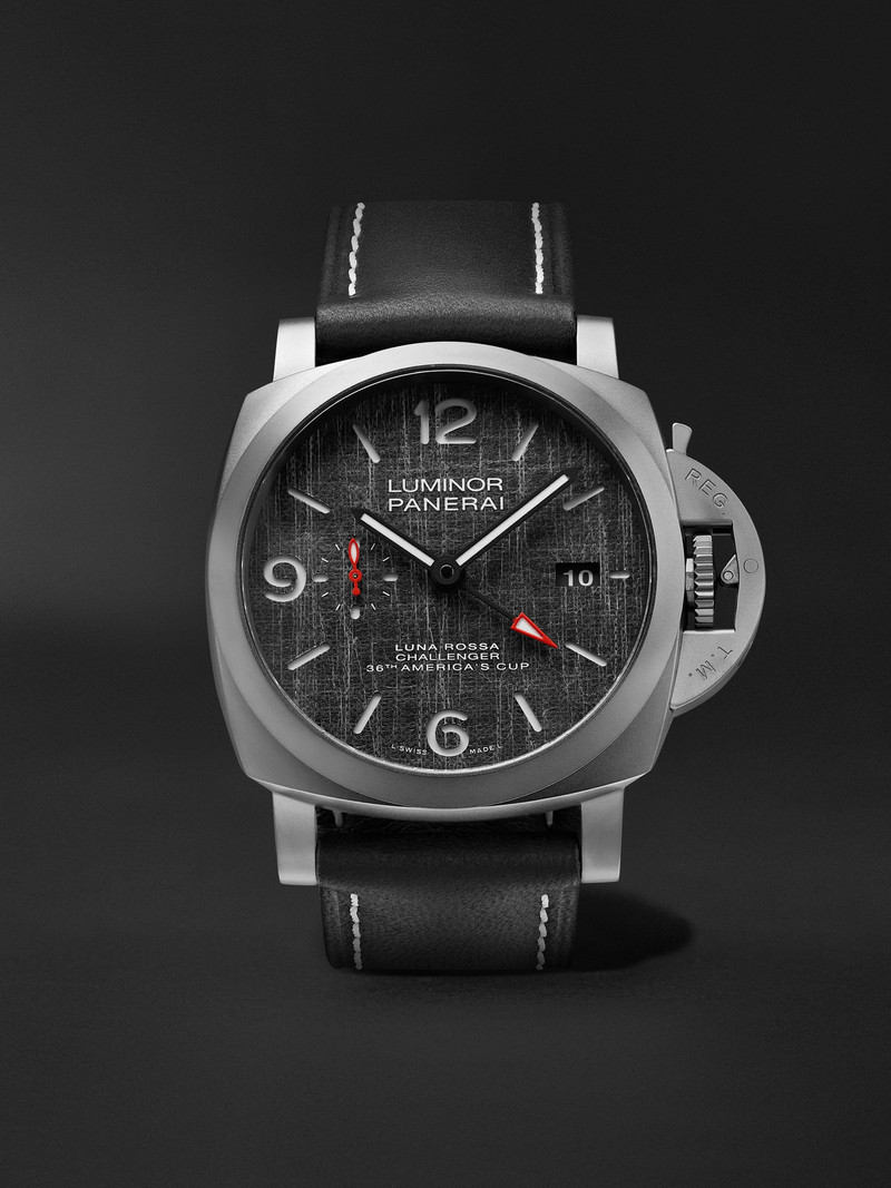 Luminor Luna Rossa GMT Automatic Titanium Watch, Ref. PAM01036 1
