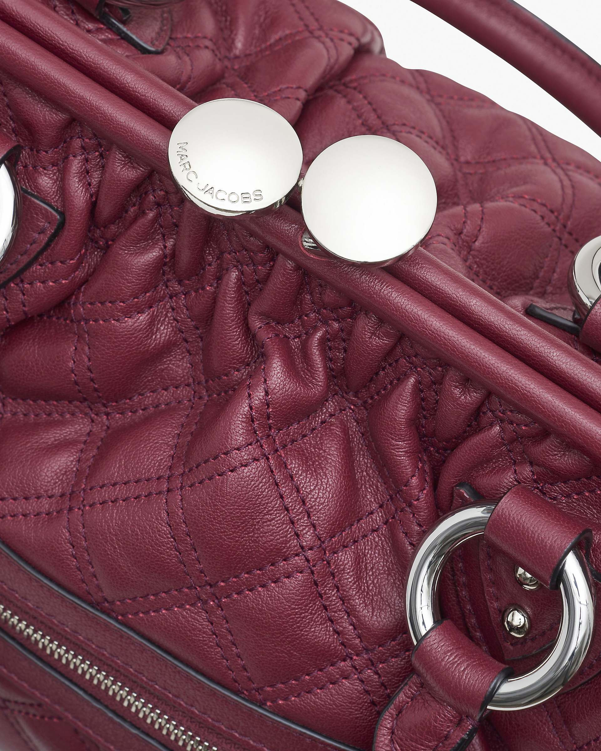 RE-EDITION QUILTED LEATHER STAM BAG - 7