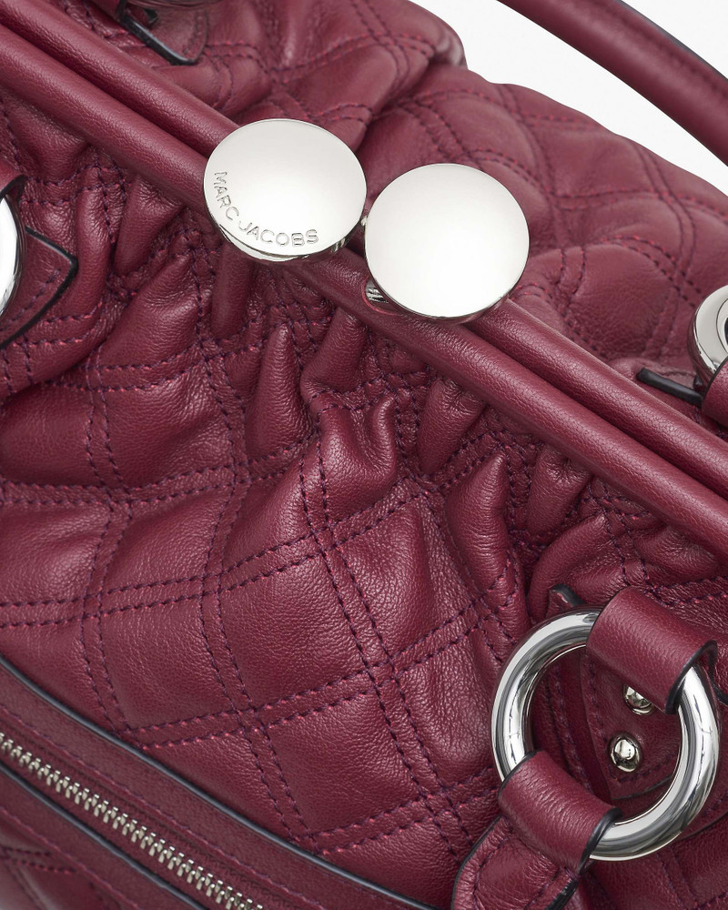 RE-EDITION QUILTED LEATHER STAM BAG 7