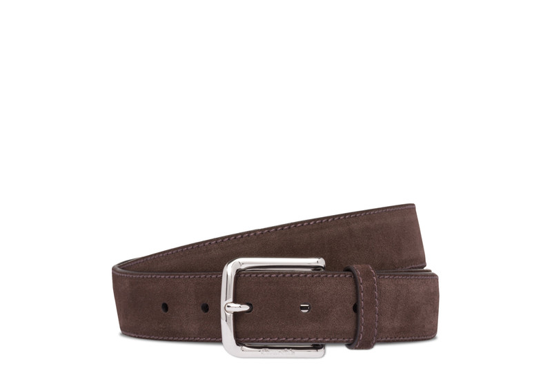 Square buckle belt
Castoro Suede Brown 1