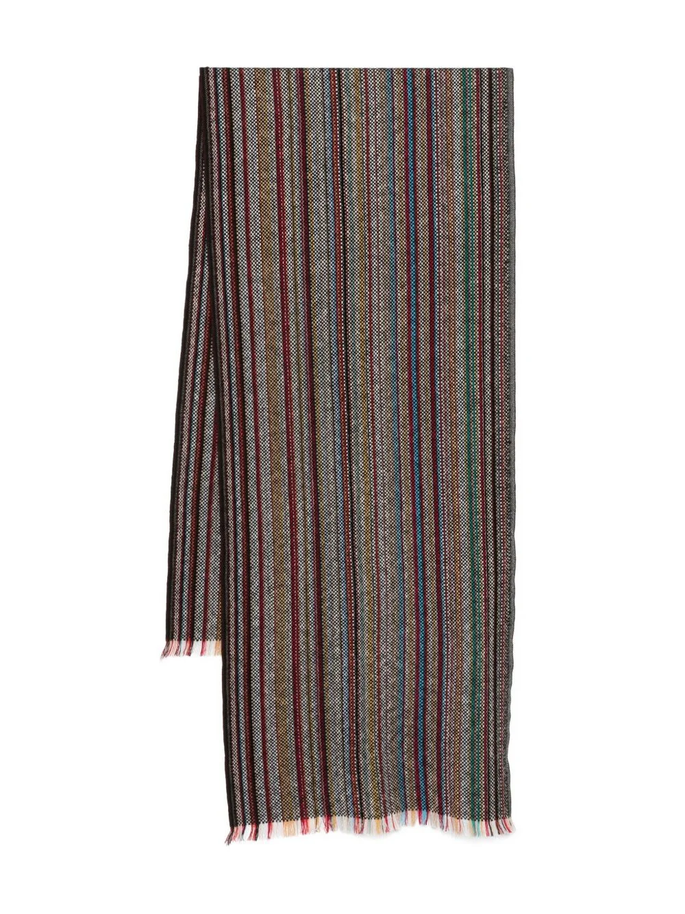 Paul Smith Men Striped Scarf - 1