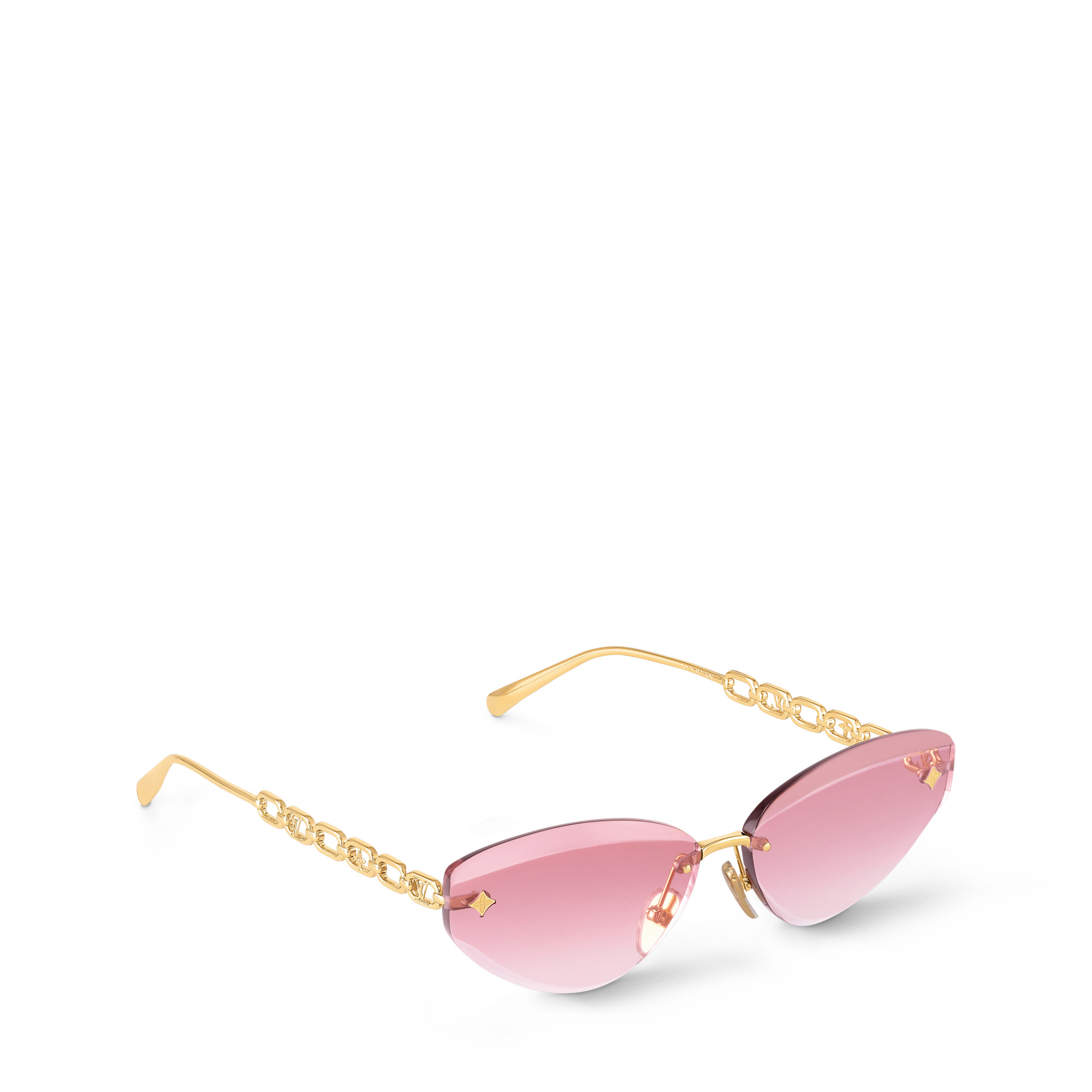 LV Jewel Low Cat Eye Sunglasses - 1