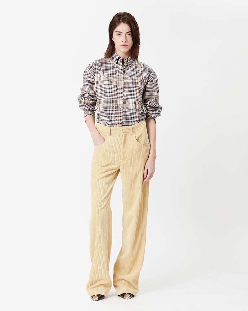 MILORSY CORDUROY VELVET FLARE PANTS - 2
