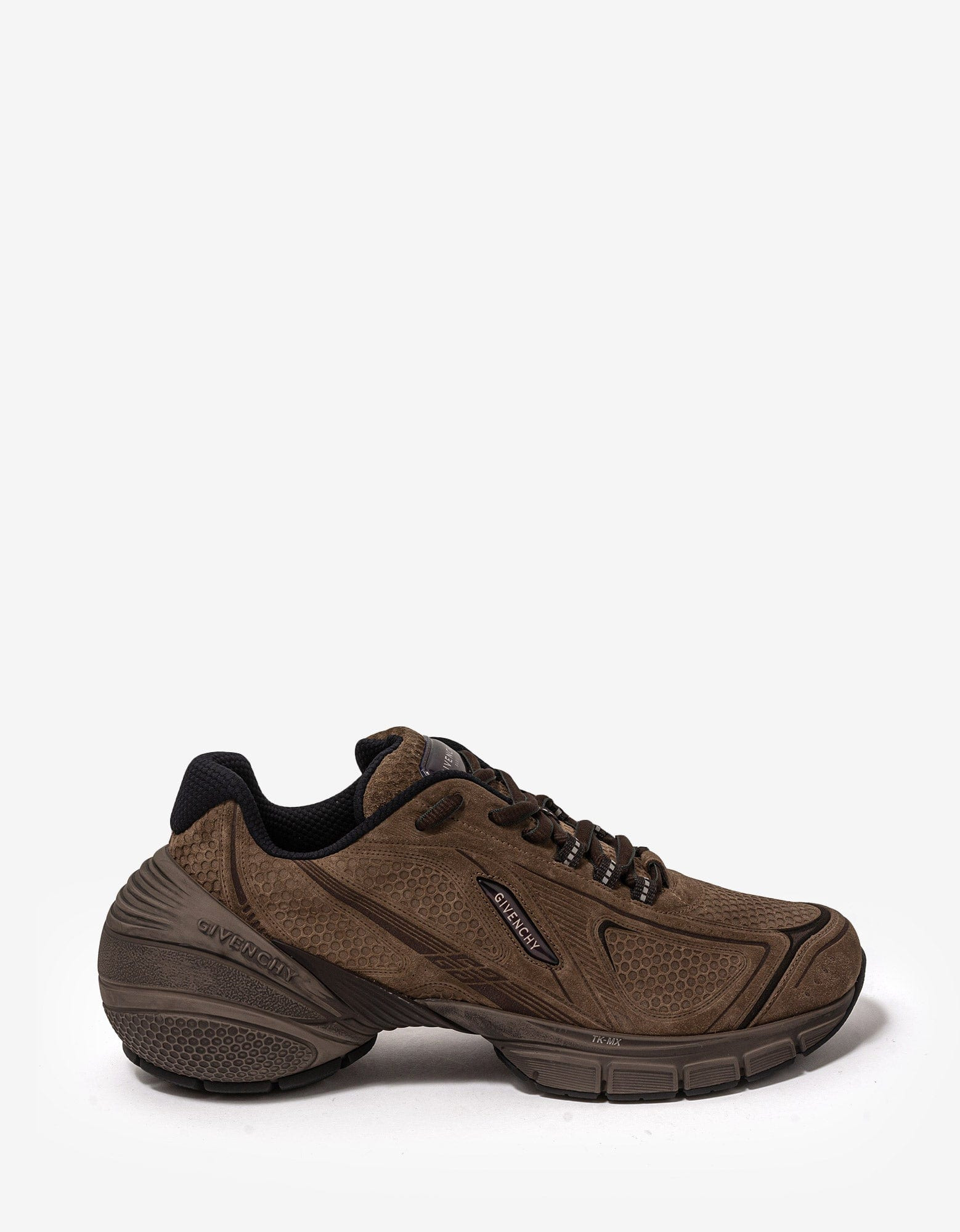 Givenchy Brown TK-MX Runner Suede Trainers - 2