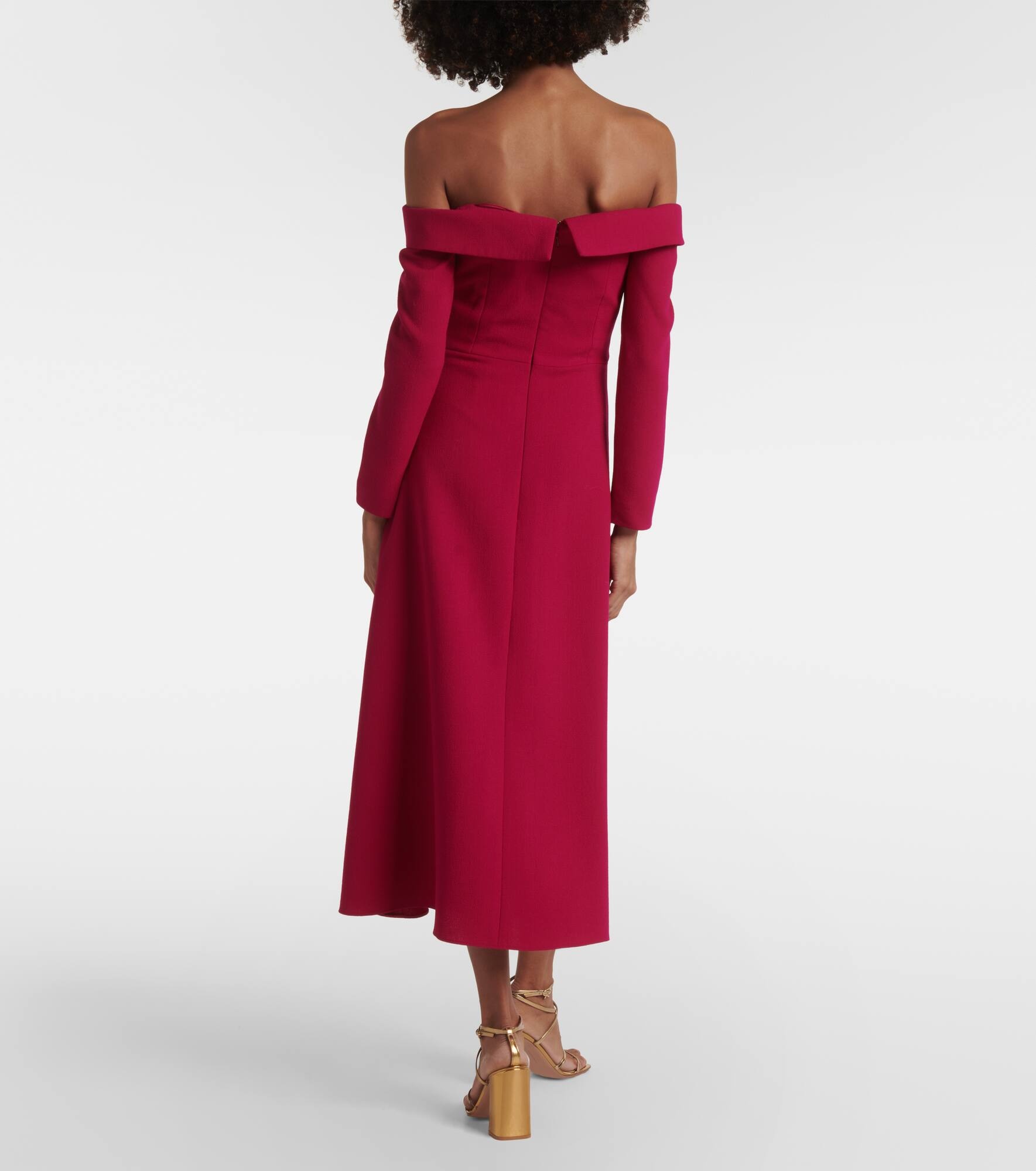 Cybil wool midi dress - 3