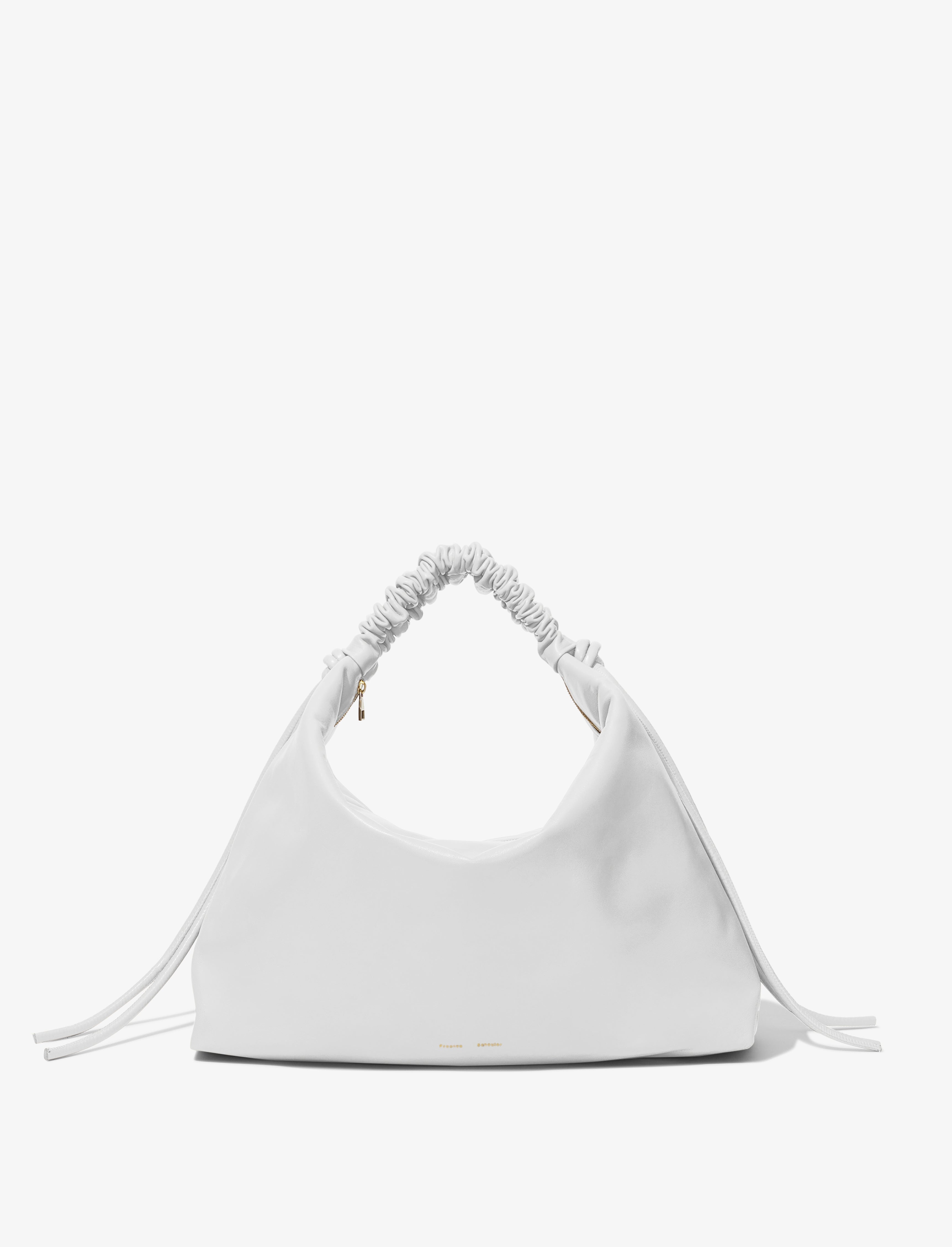 Large Drawstring Shoulder Bag - 1