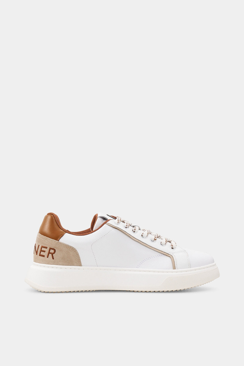 BOGNER Milan sneakers in White/Cognac outlook