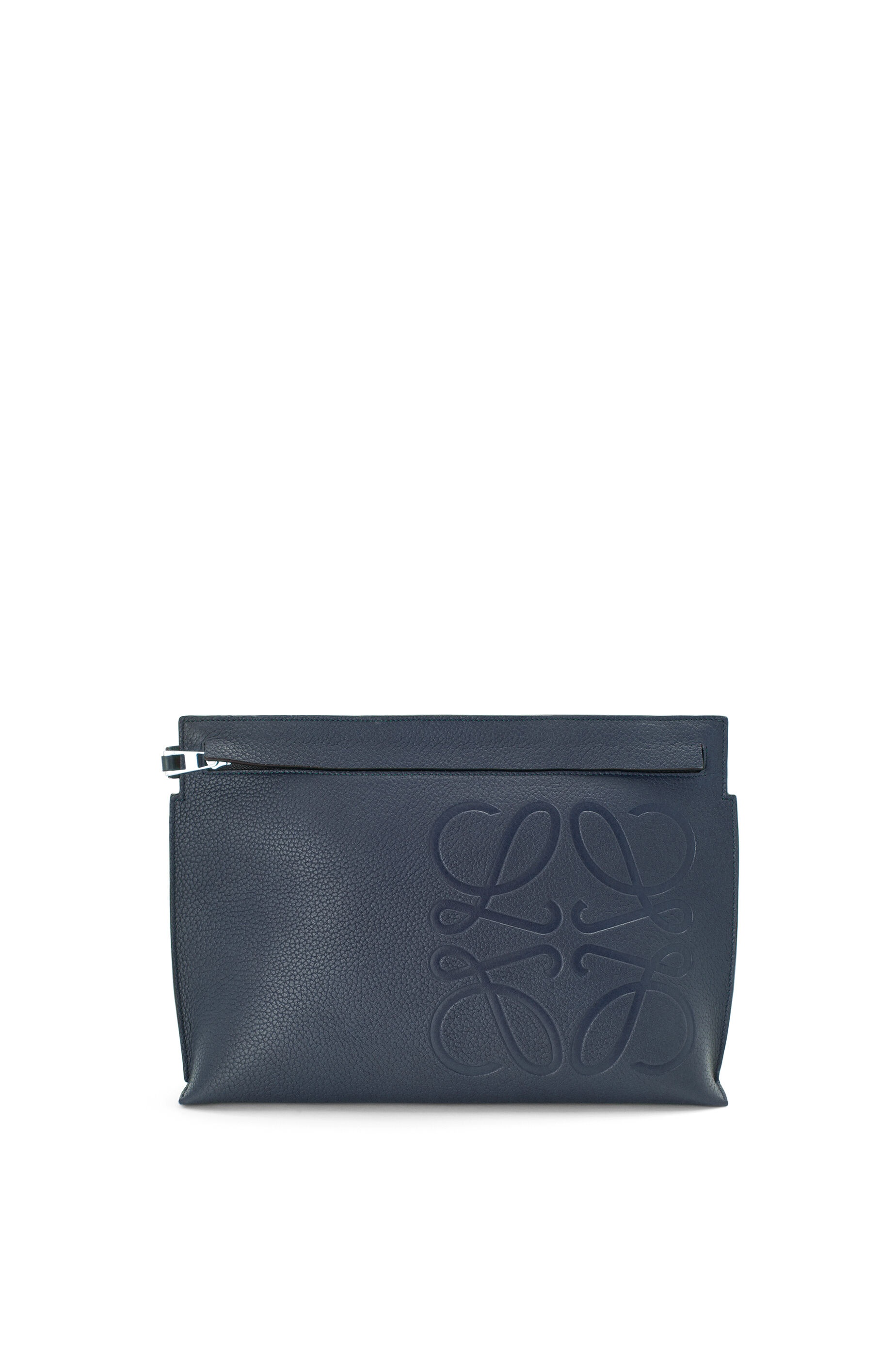 T Pouch in grained calfskin - 1