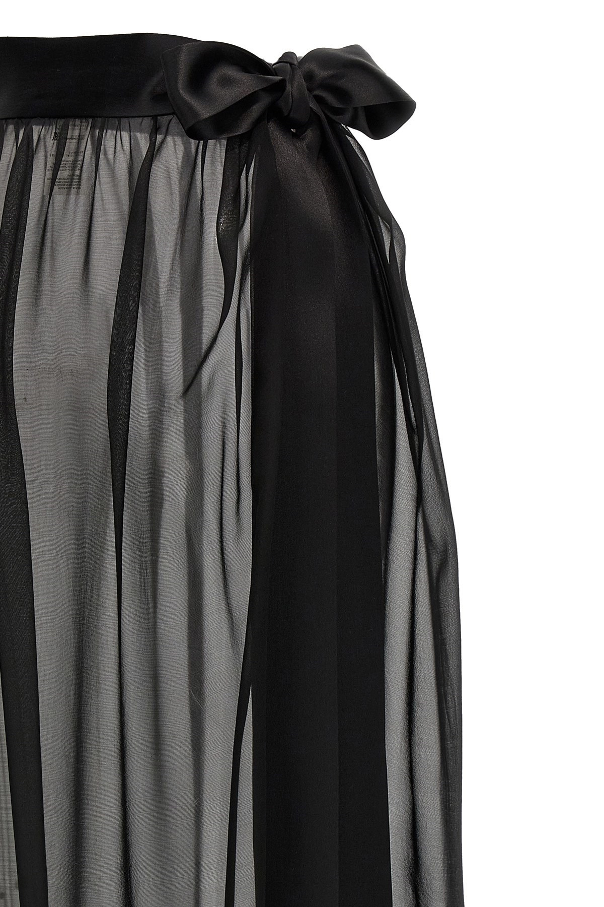Chiffon long skirt - 5