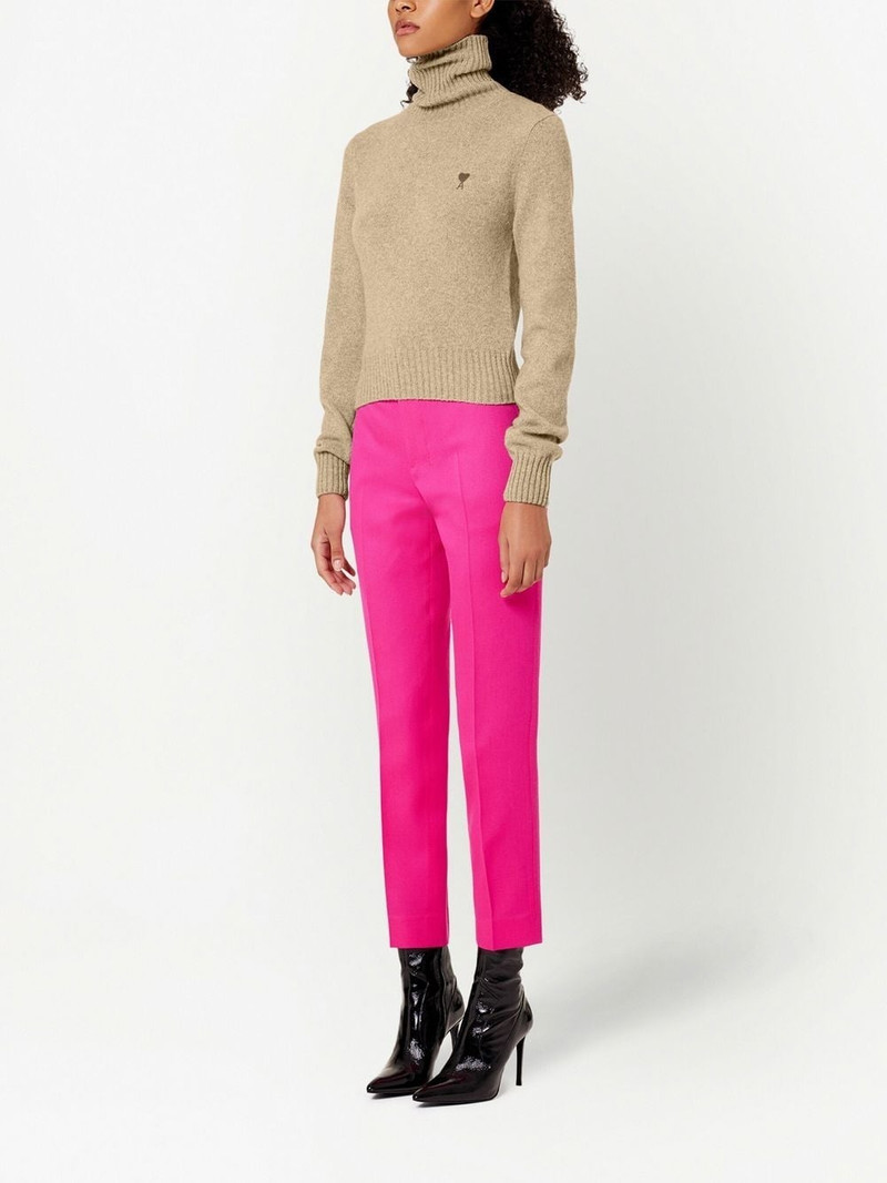 AMI Paris Turtleneck Ami De Coeur Sweater outlook