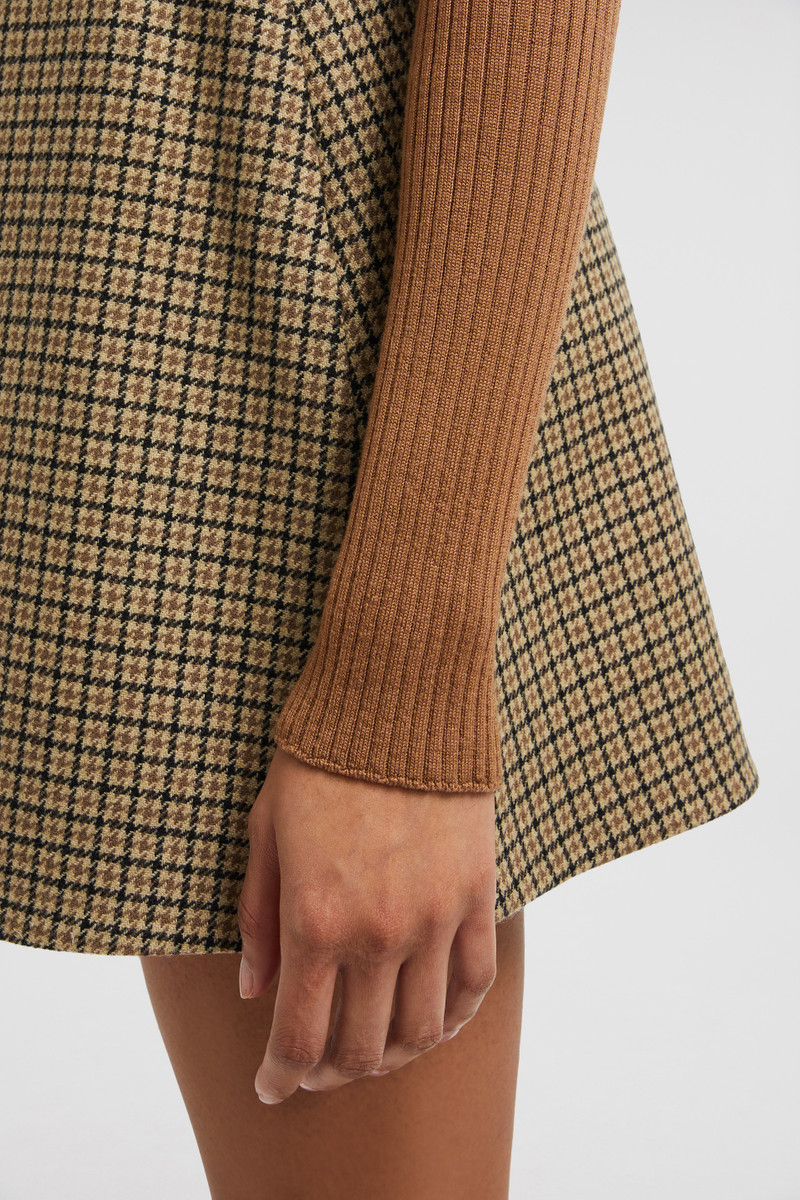 Wool Mini Skirt 6