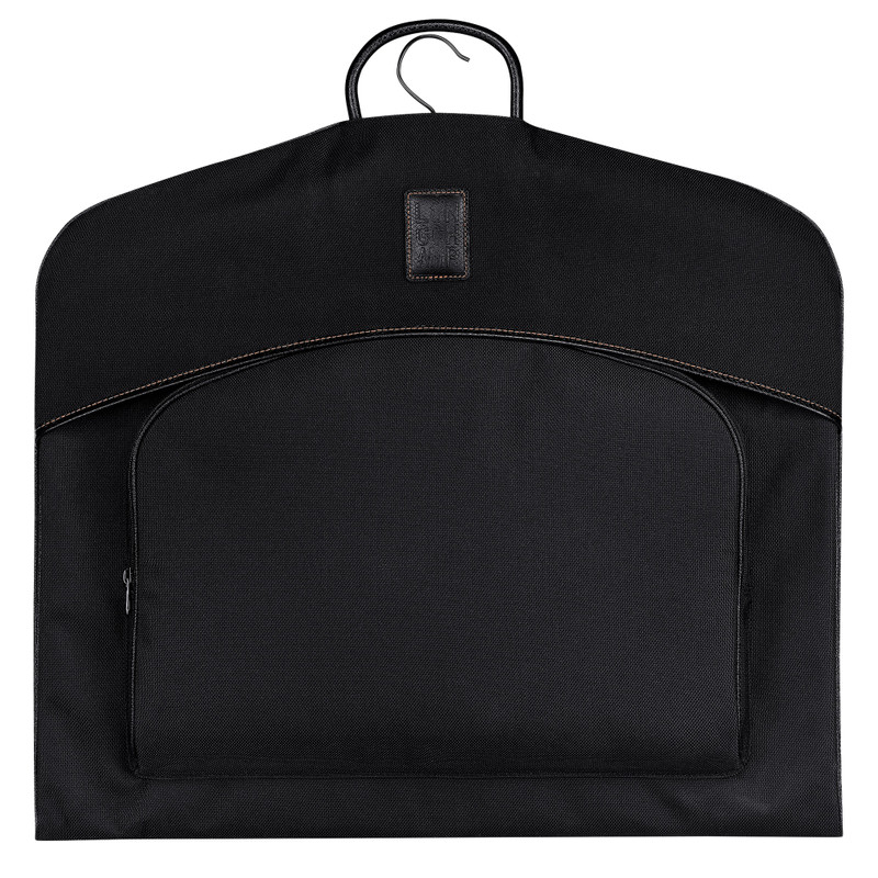 Longchamp Boxford Garment cover Black - Canvas outlook