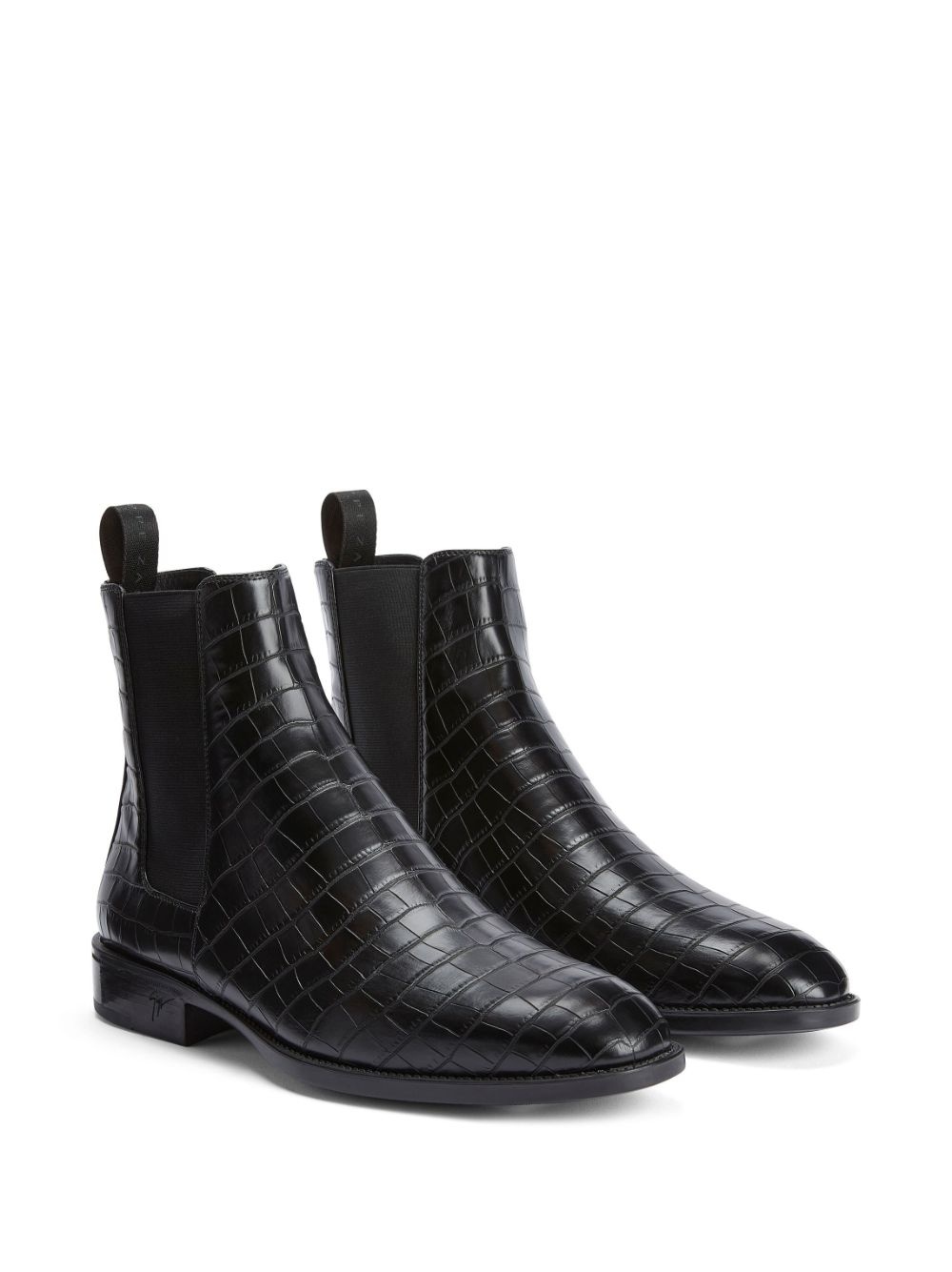 Ryim crocodile-effect boots - 2