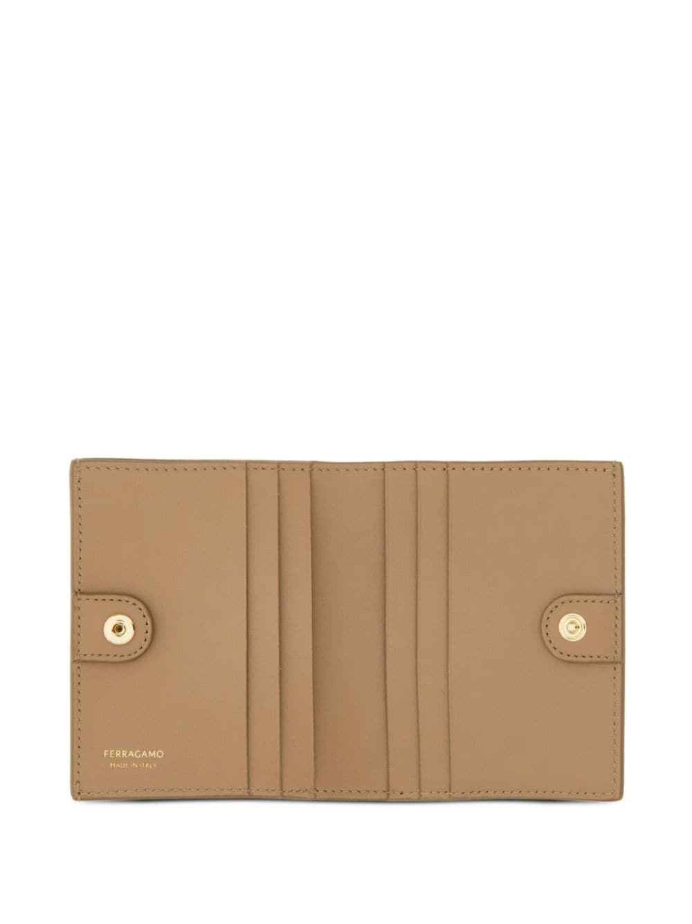 Gancini-buckle leather wallet - 5