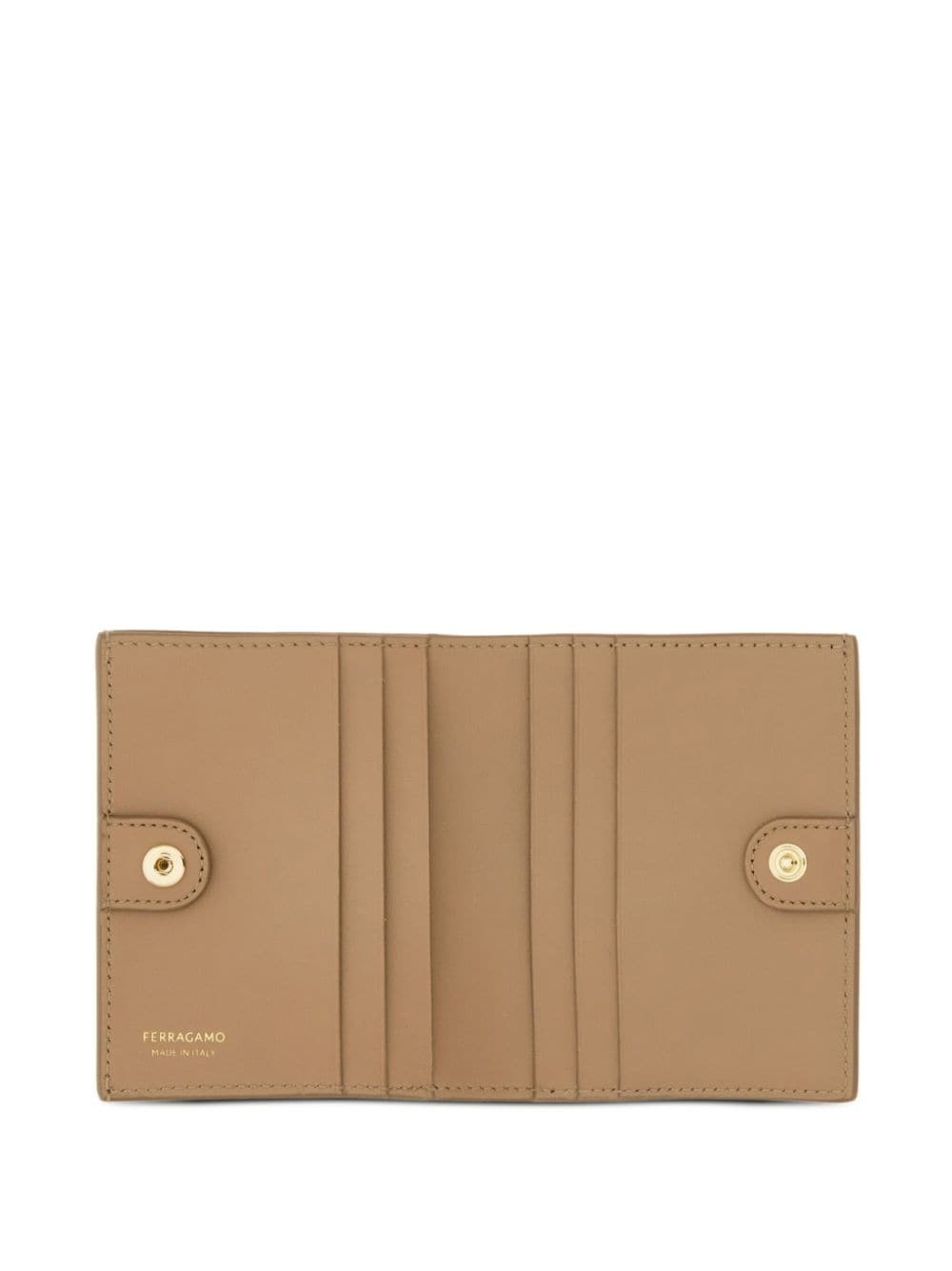 Gancini-buckle leather wallet - 5