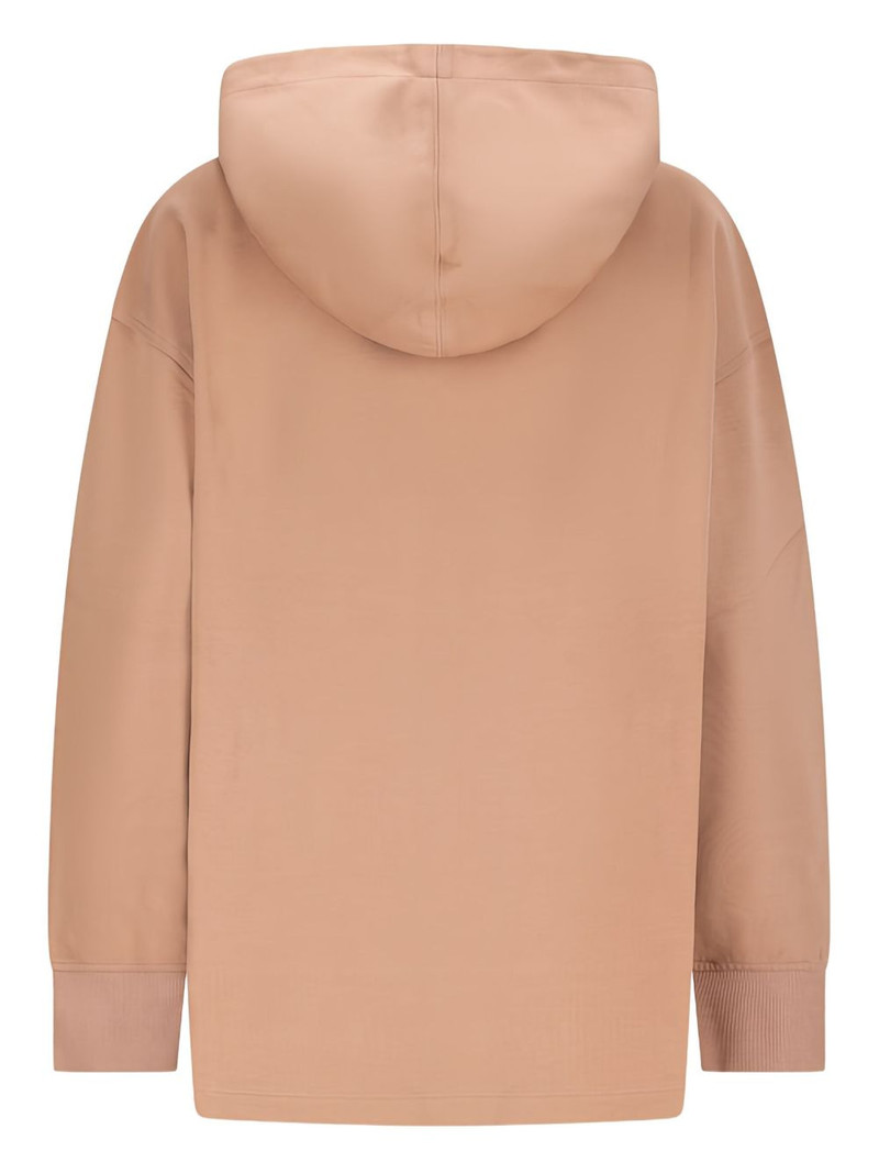 'S Max Mara embroidered logo hoodie outlook
