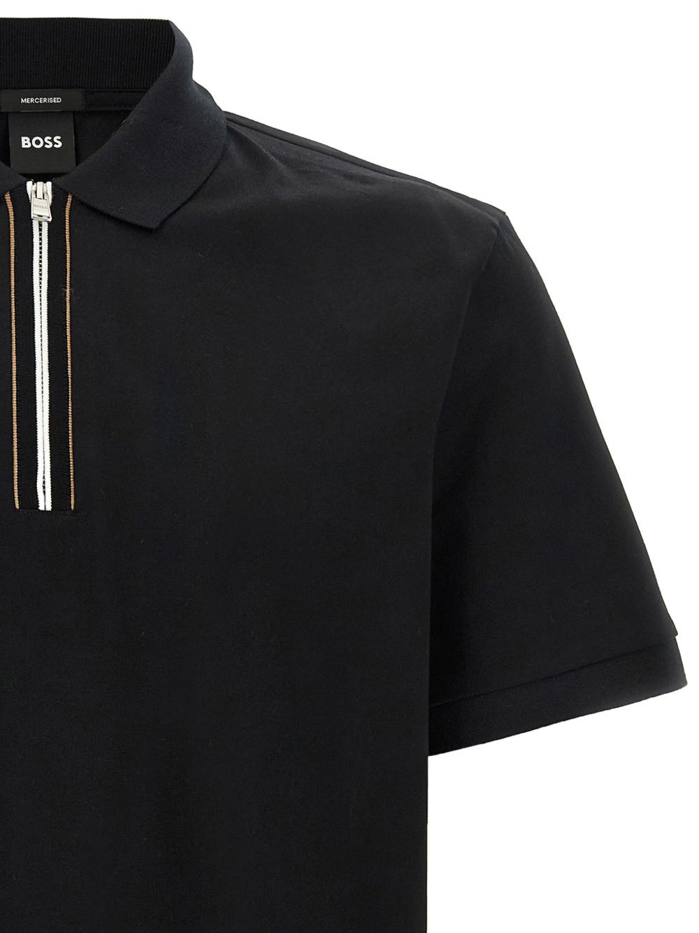 half-zip short-sleeve polo shirt - 3