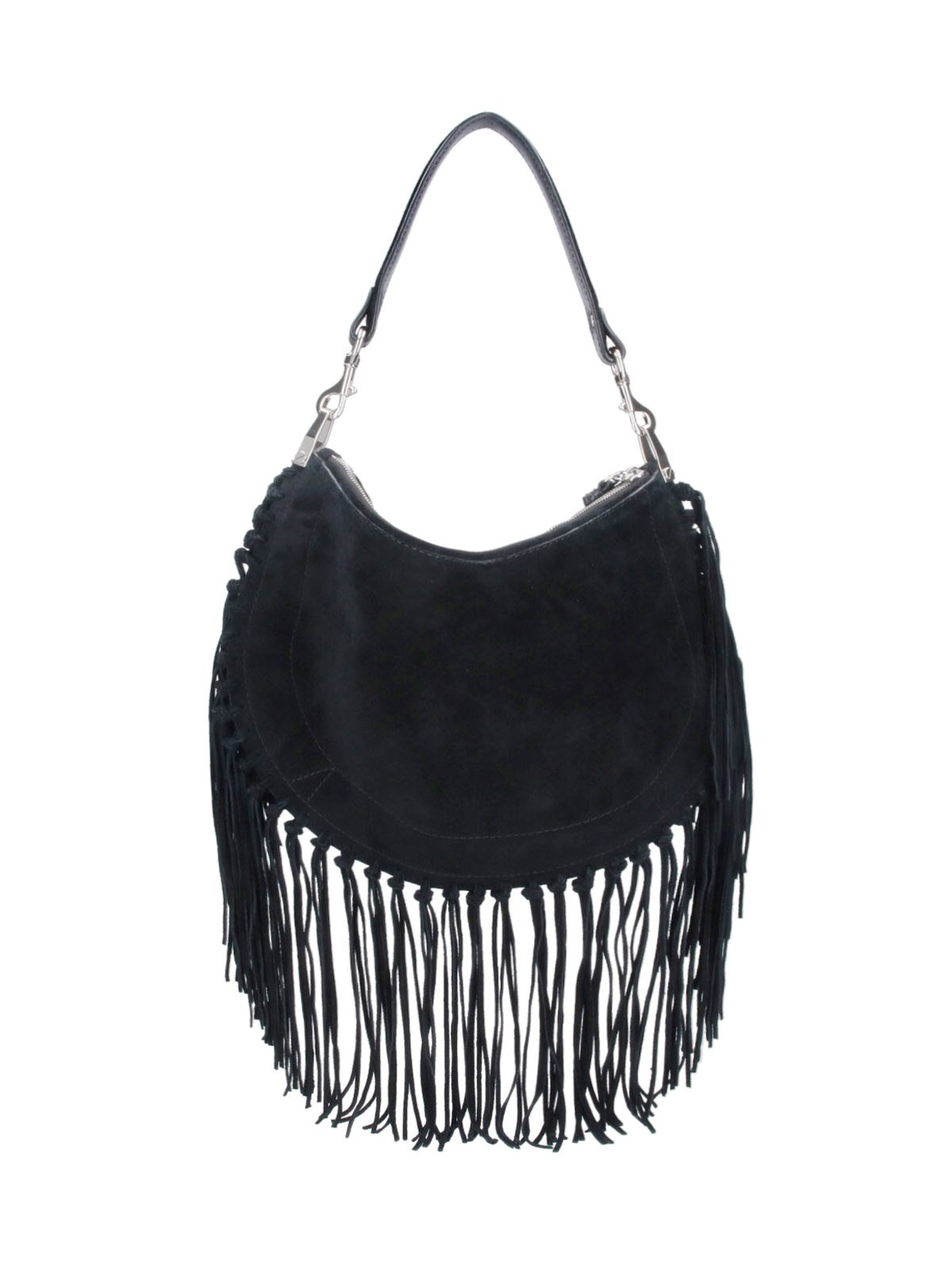 'OSKAN SOFT' FRINGED SHOULDER BAG - 3