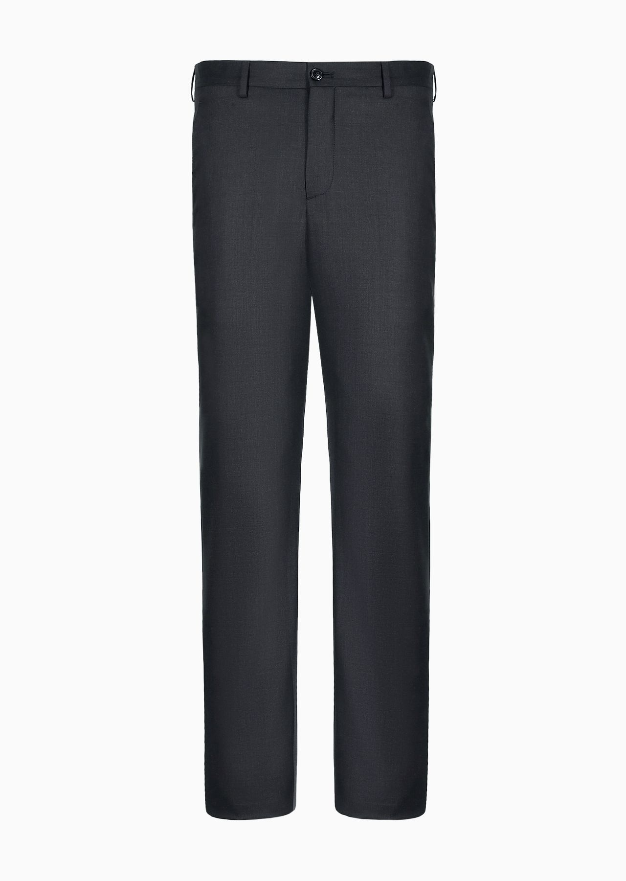 Wool and cashmere gabardine trousers - 1