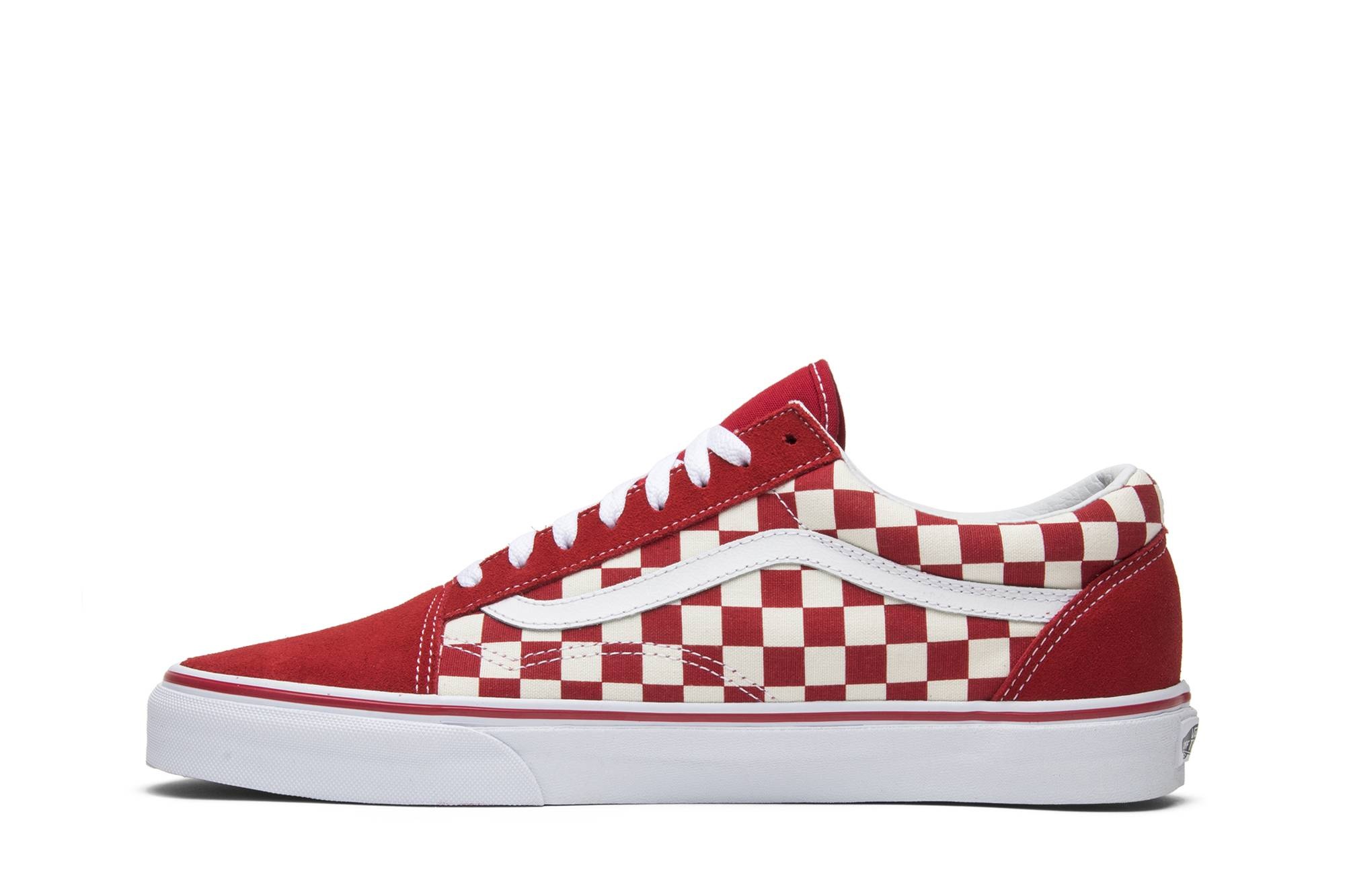 Old Skool 'Red Checkerboard' - 3