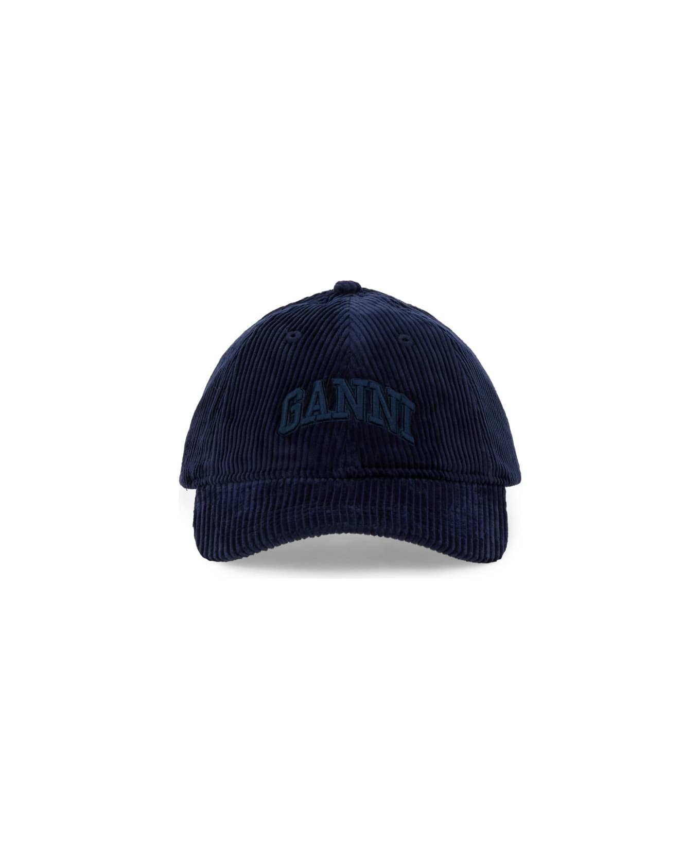 [GANNI]★ロゴ コーデュロイ キャップ A6472 642★関税込 GANNI》 A6472 642 ロゴ コーデュロイ ボールキャップ (Ganni