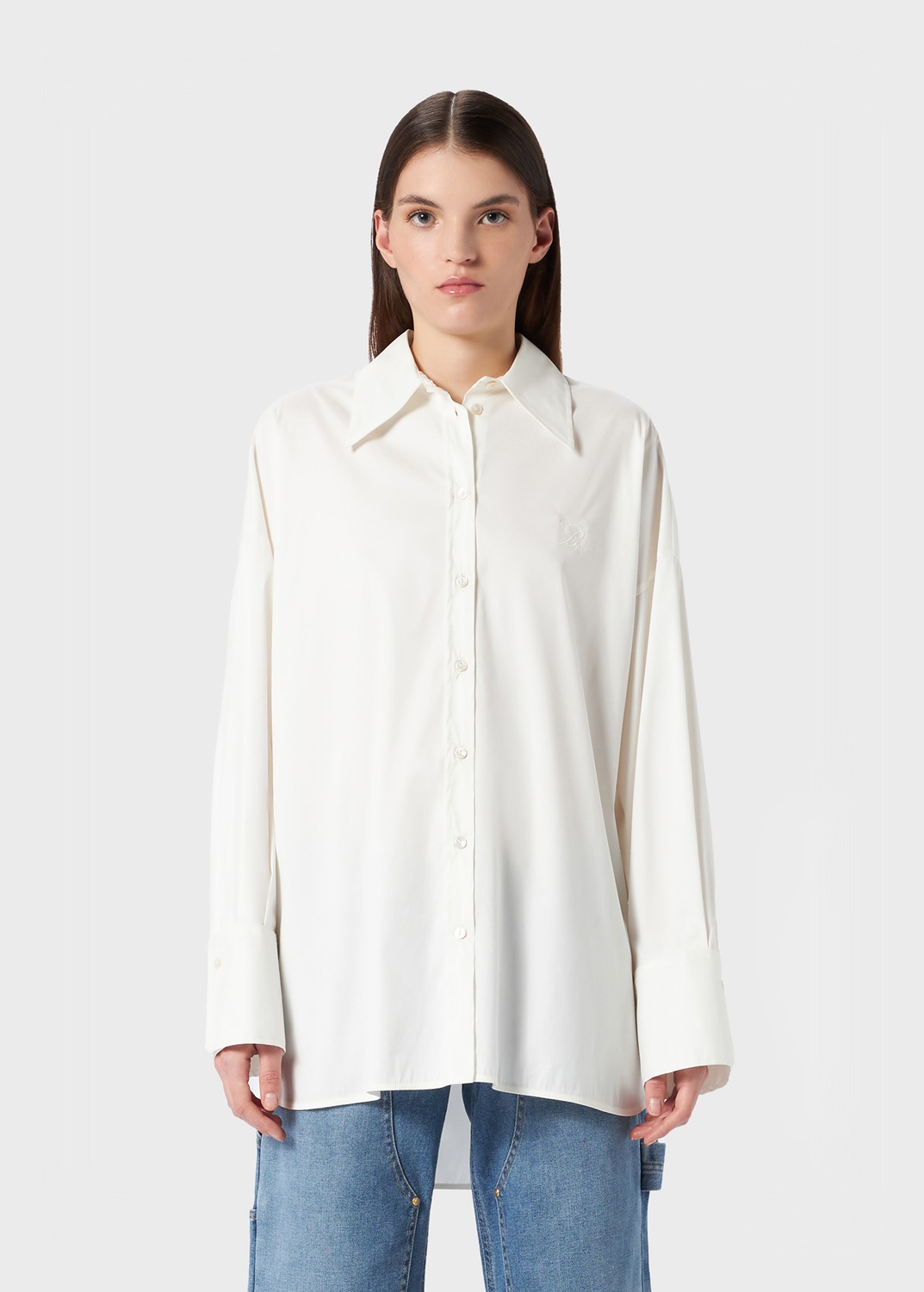 OVERSIZED SHIRT IN COTTON - 3