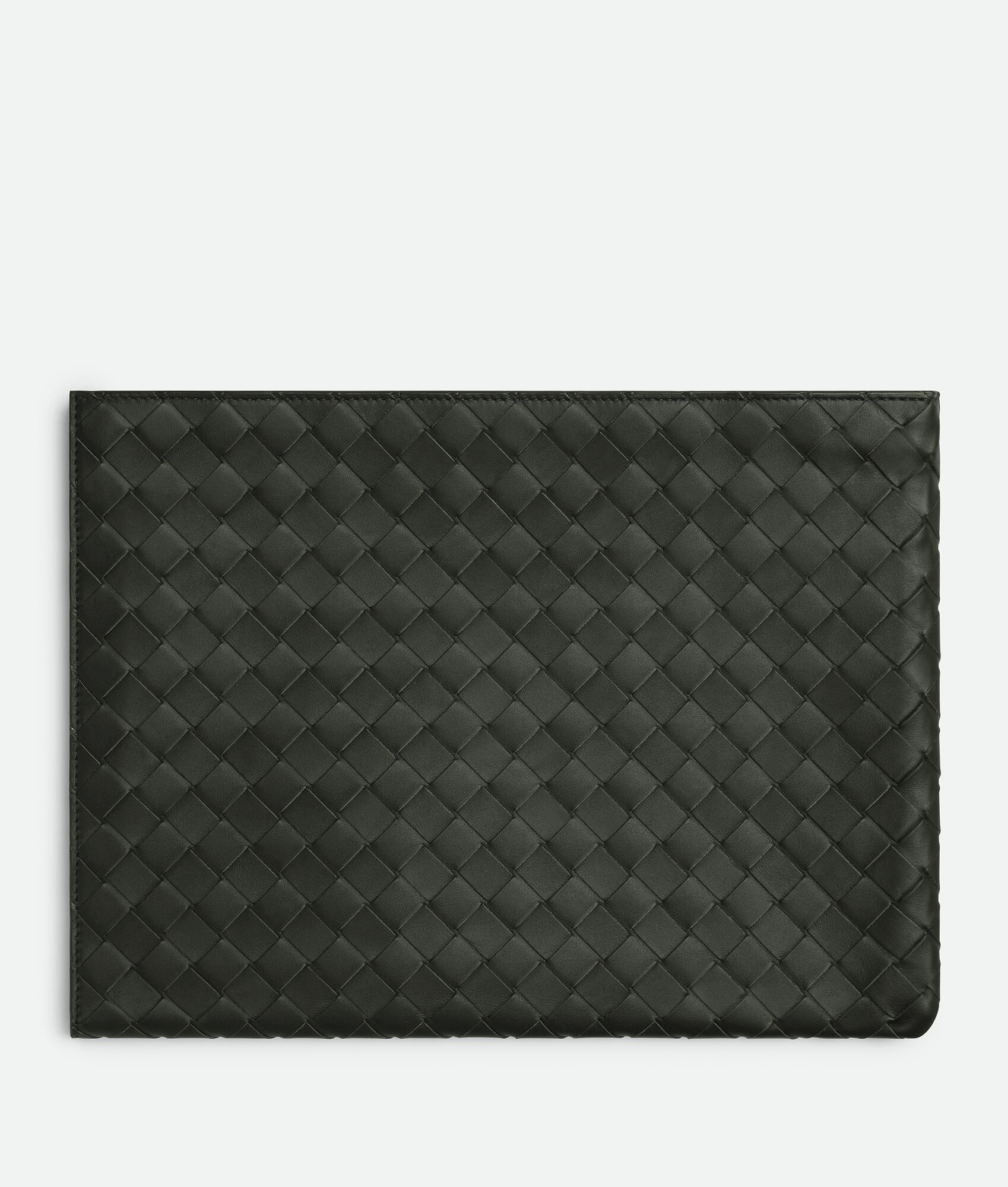 Intrecciato Half Zip Pouch - 3