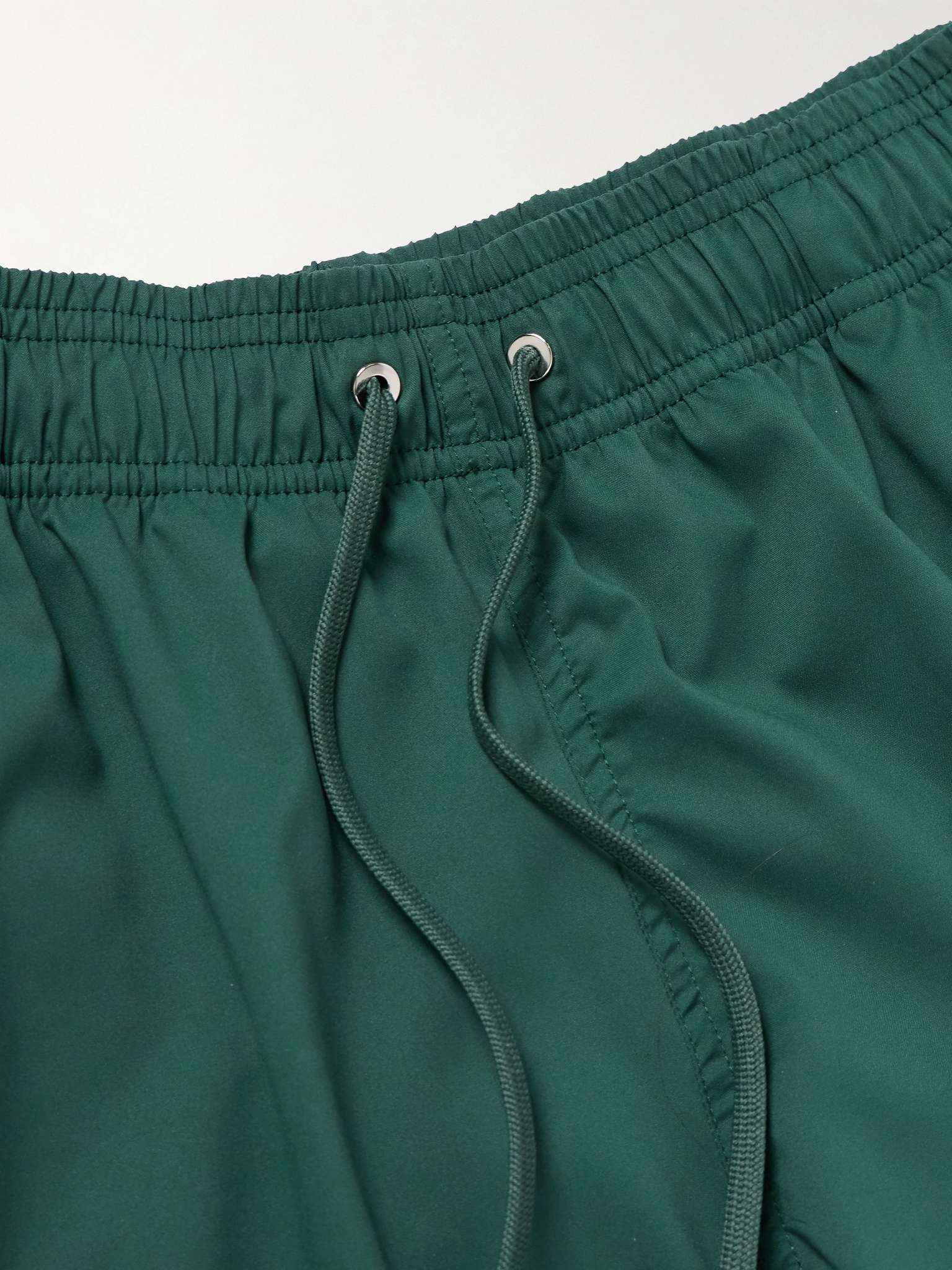 Straight-Leg Mid-Length Logo-Print Swim Shorts - 4