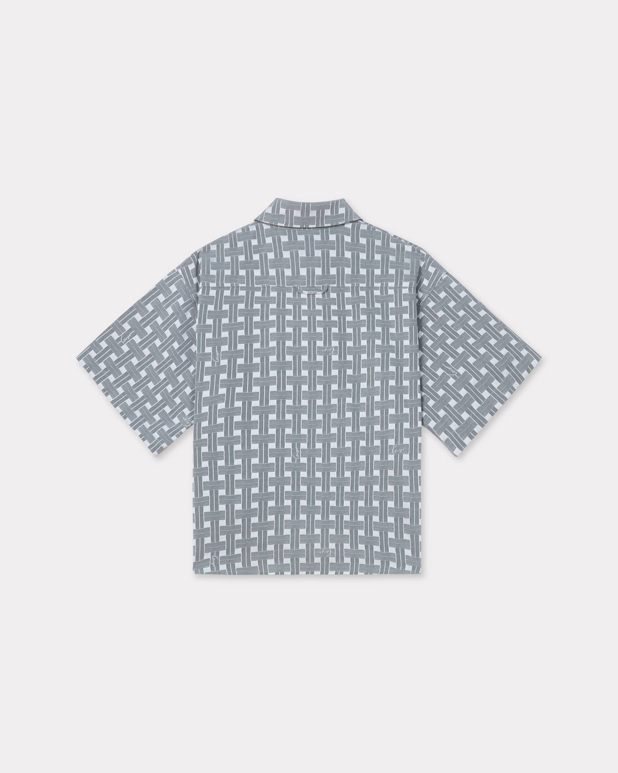 'KENZO Weave' cropped shirt - 2