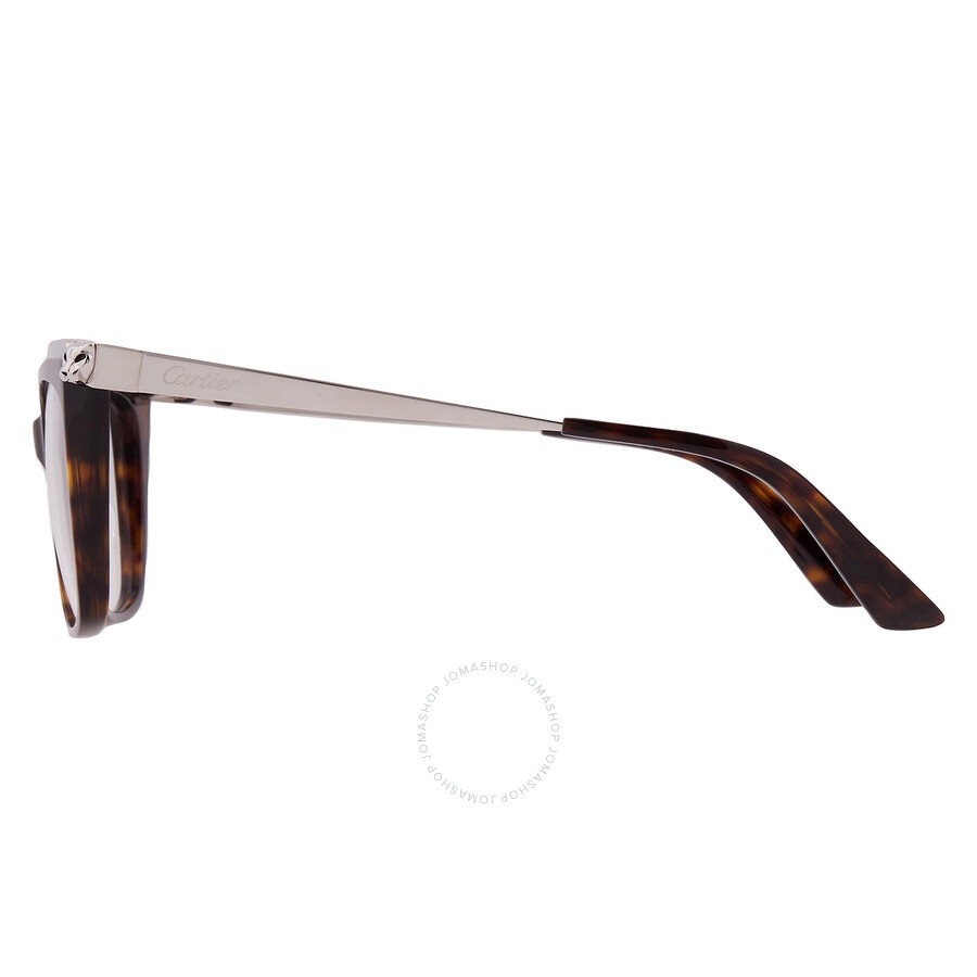 Cartier Panthere de Cartier Demo Cat Eye Ladies Eyeglasses CT0033O 002 53 - 4