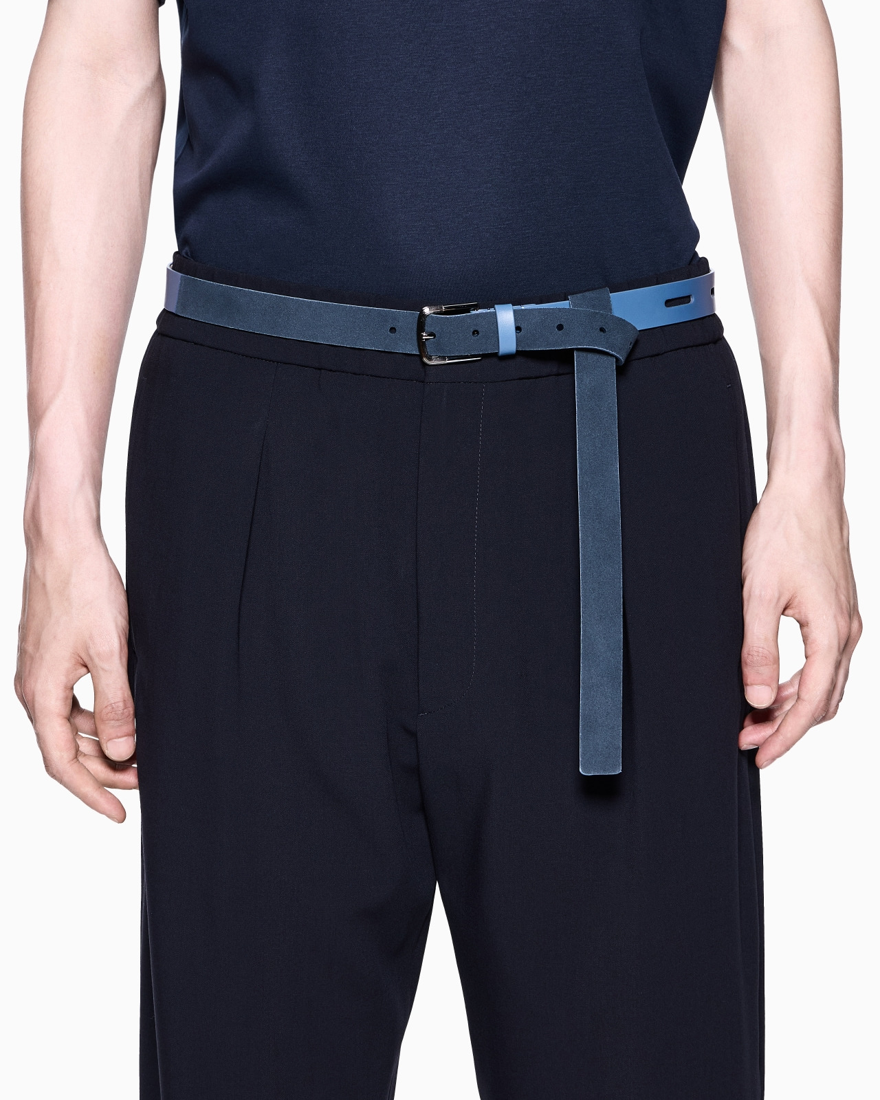 SUEDE AND LEATHER BELT - 3