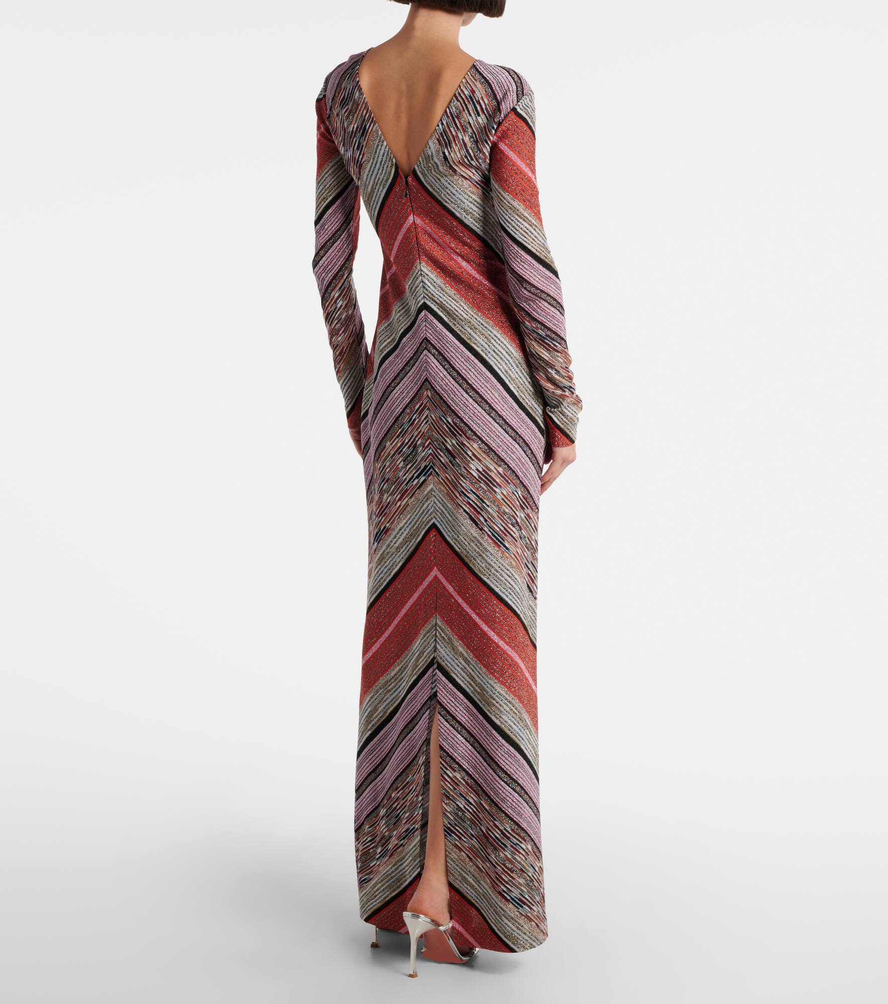 Lamé maxi dress - 3