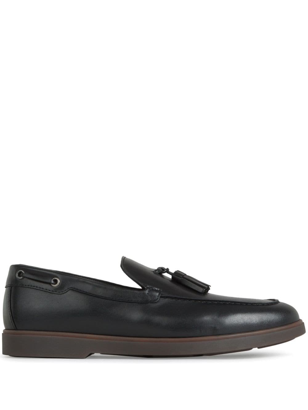 tassel-detailed leather loafers - 1