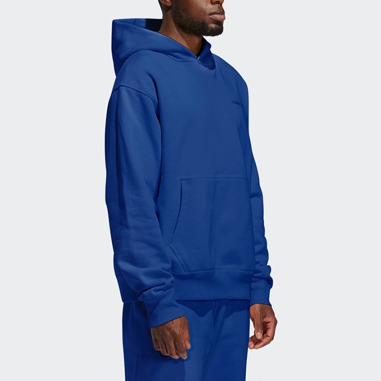 adidas originals x Pw Basics Hood Embroidered Monogrammed Hooded Sweater Unisex Black GM1942 - 5