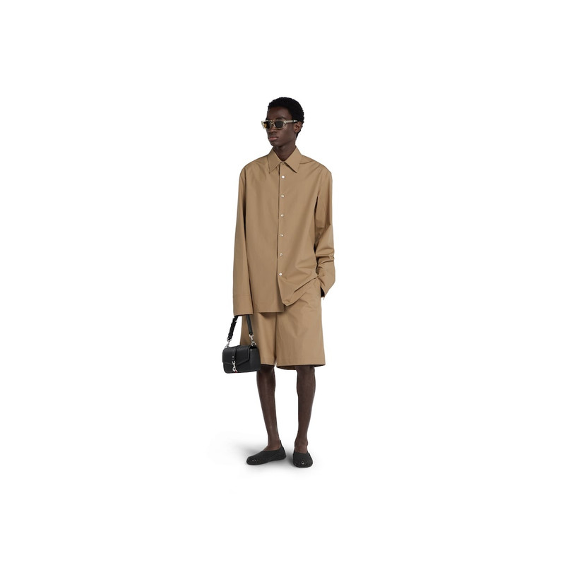 GUCCI Embossed cotton poplin shirt outlook