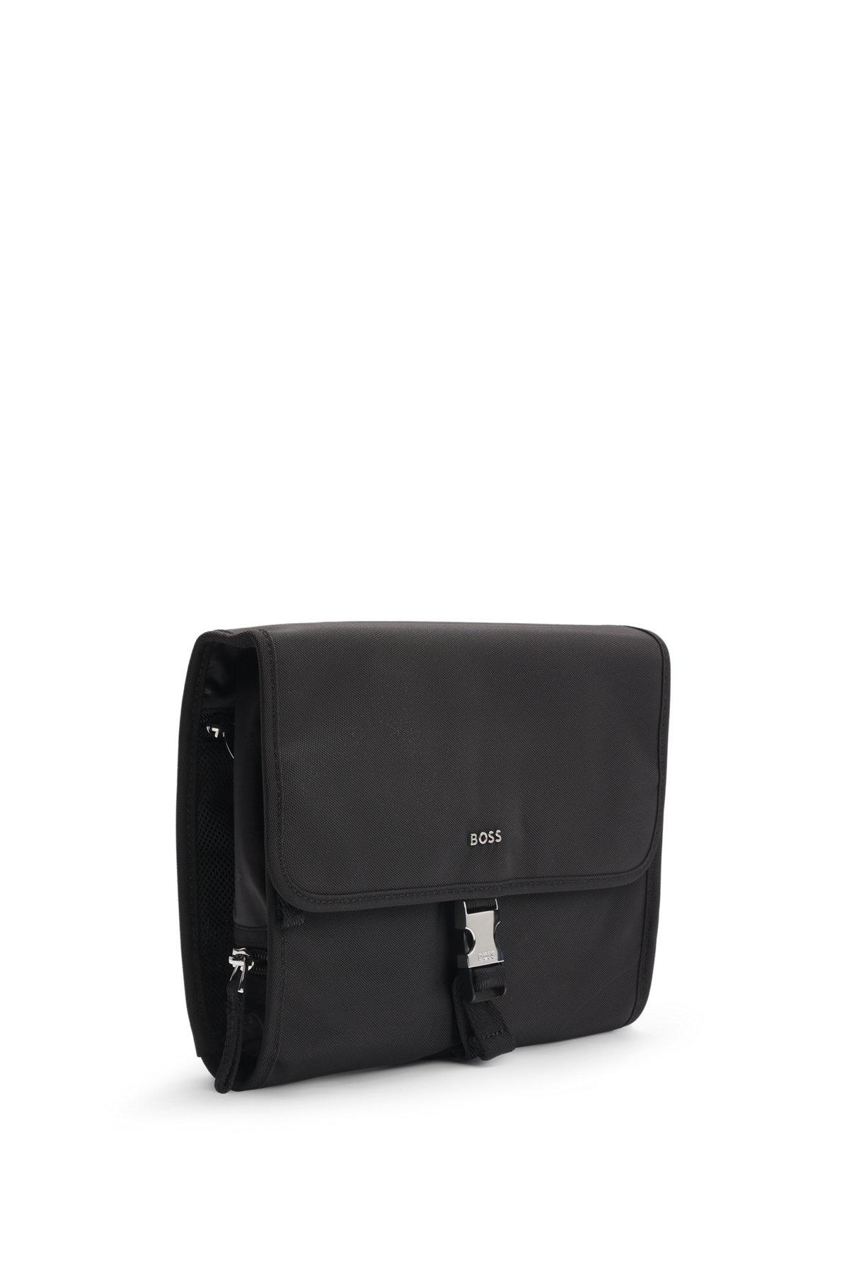 BUCKLE-CLOSURE WASHBAG WITH SIGNATURE DETAILS - 3