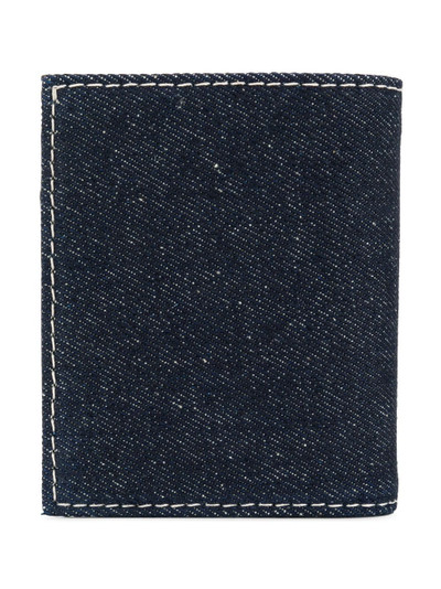 Comme Des Garçons bifold denim wallet outlook