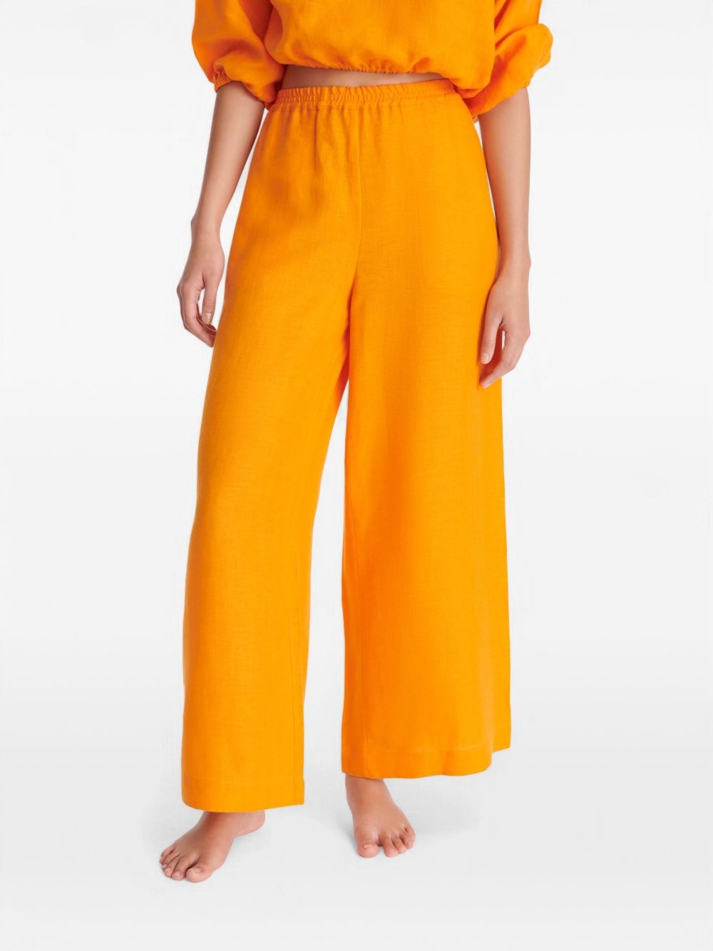 Select wide-leg trousers - 4