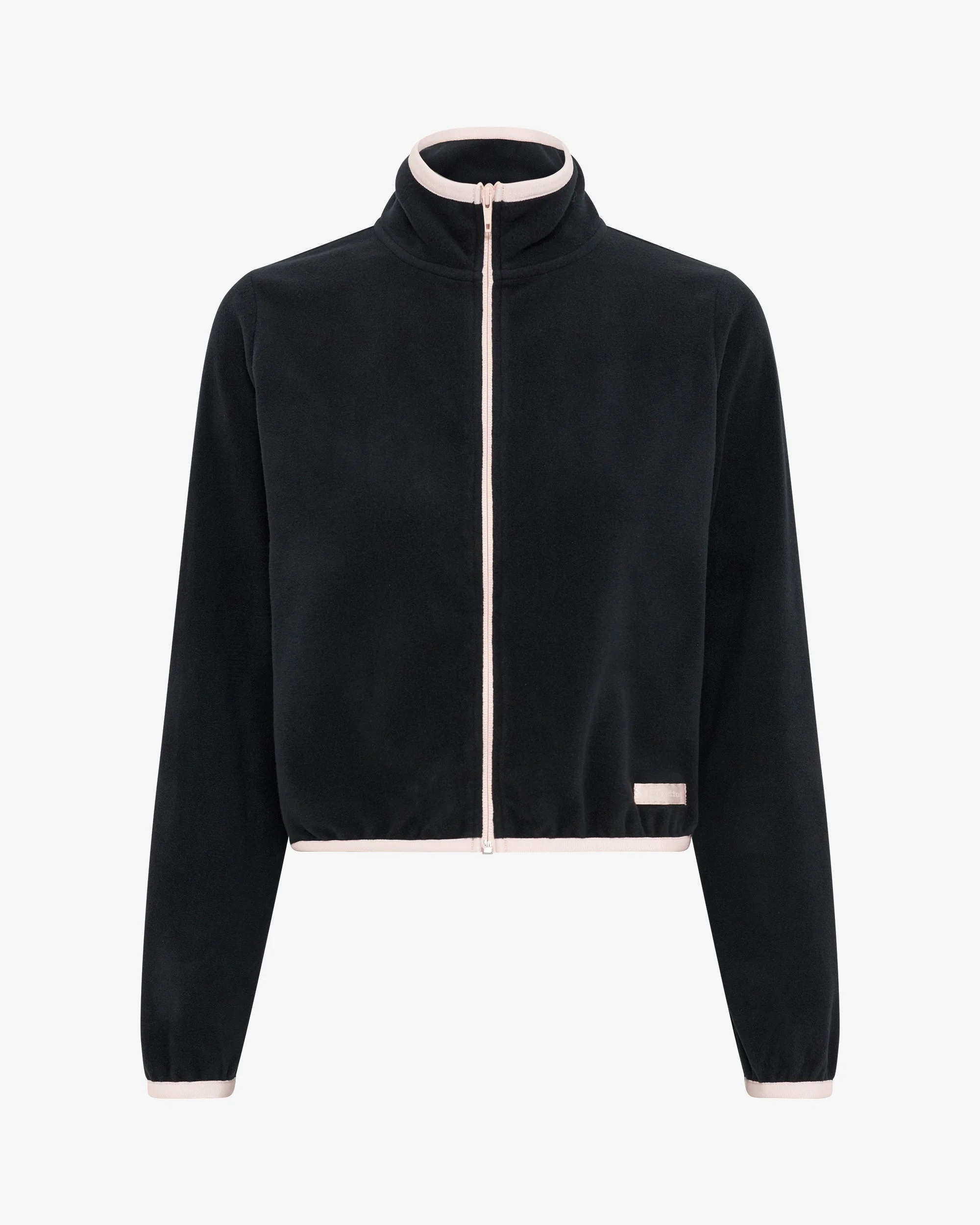 Short fleece zip-up jacket - 1