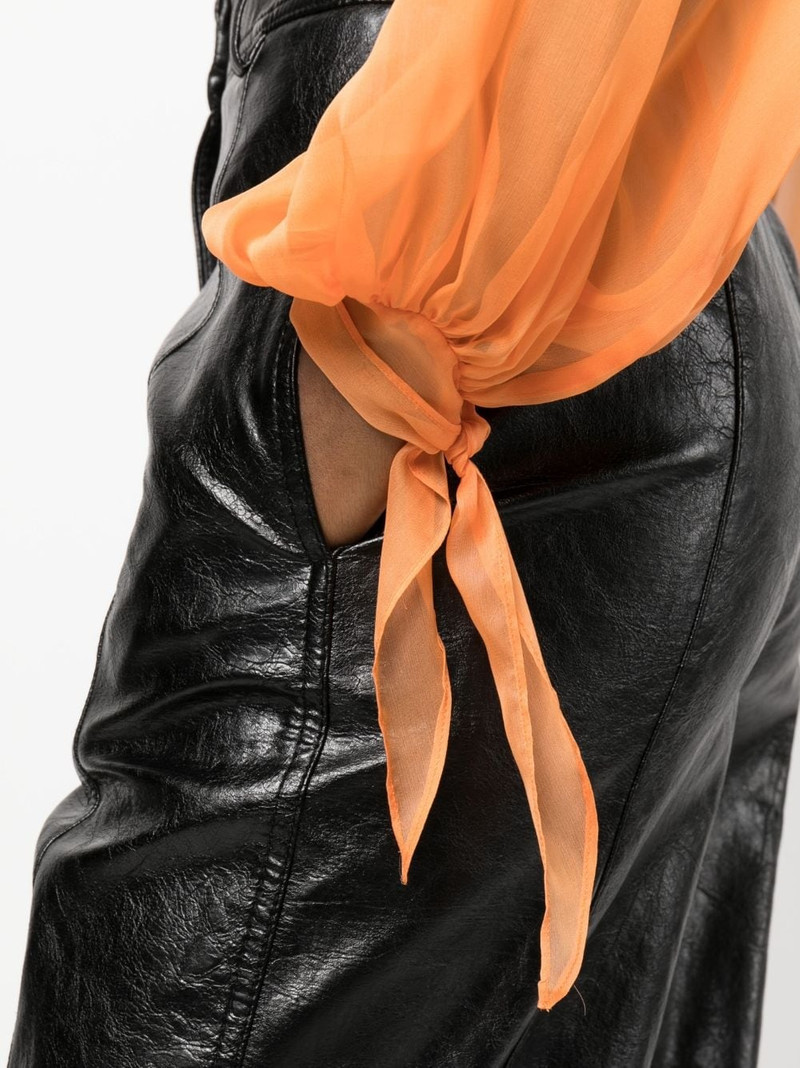 semi-sheer silk blouse 5