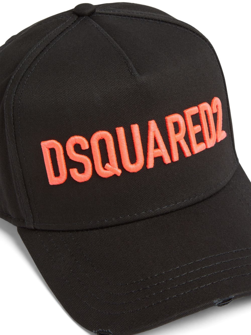 embroidered logo baseball cap - 3