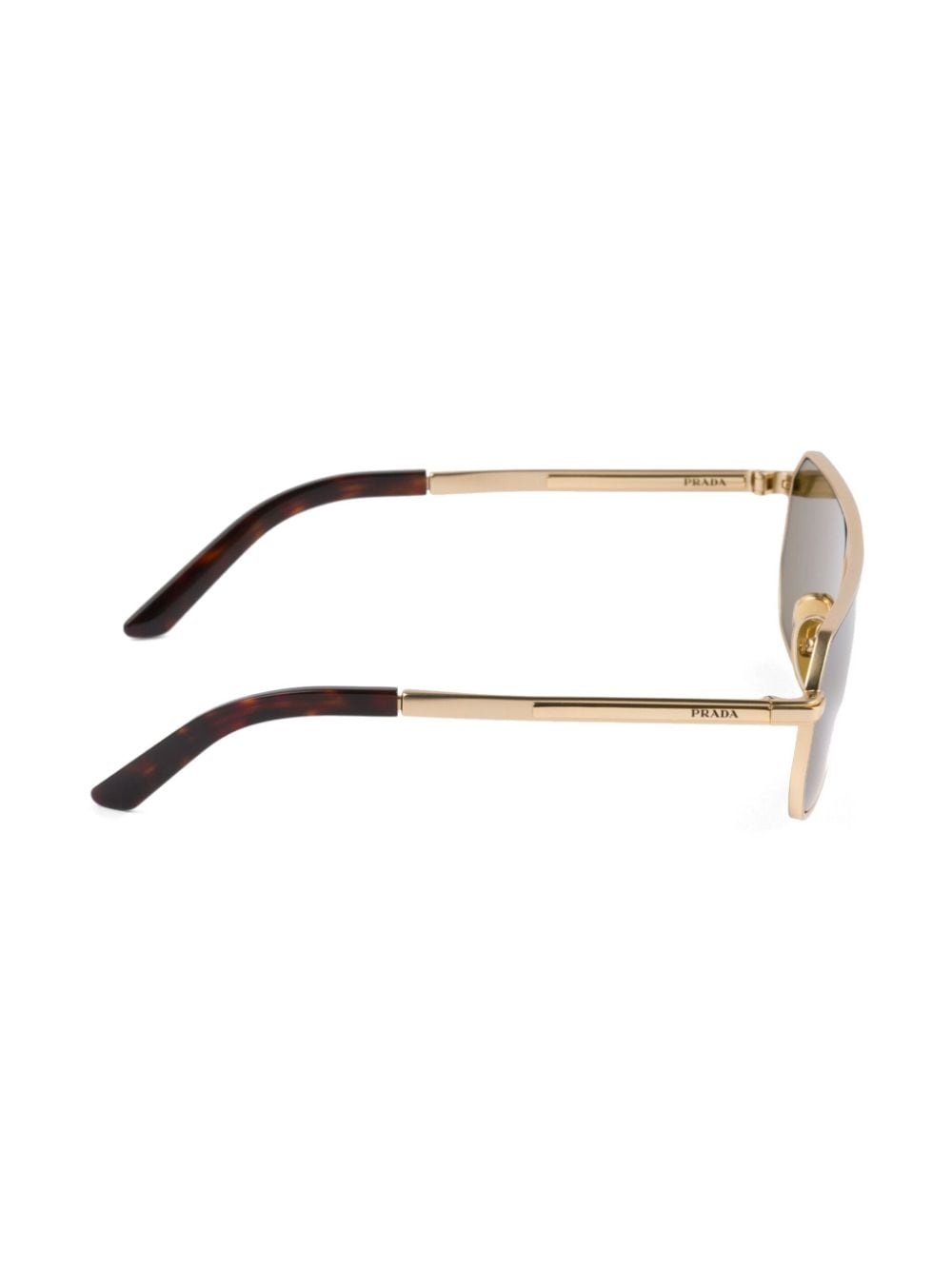 logo-plaque pilot-frame sunglasses - 3