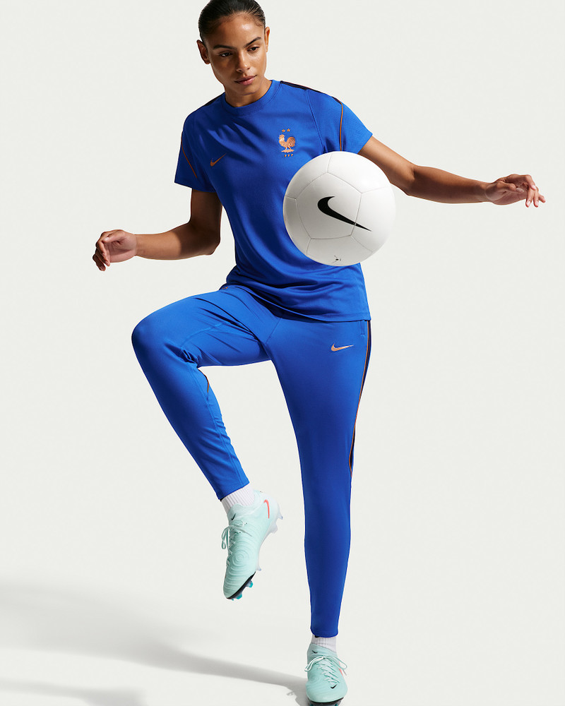 FFF Strike Women's Nike Soccer Dri-FIT Short-Sleeve Top 3