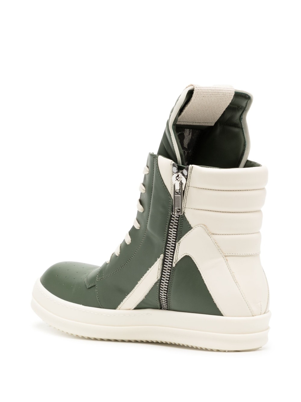 Geobasket high-top leather sneakers - 3